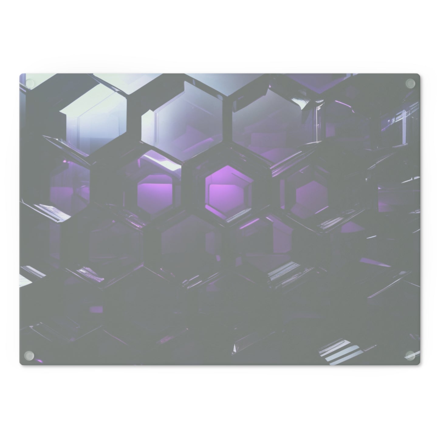 Tempered Glass Cutting Board – Hygienic, Scratch-Resistant, Dishwasher-Safe | Modern Kitchen Essential, Modern Kitchen Decor, Gift for Chefs, Housewarming, Wedding Registry, Unique Kitchen Accessory