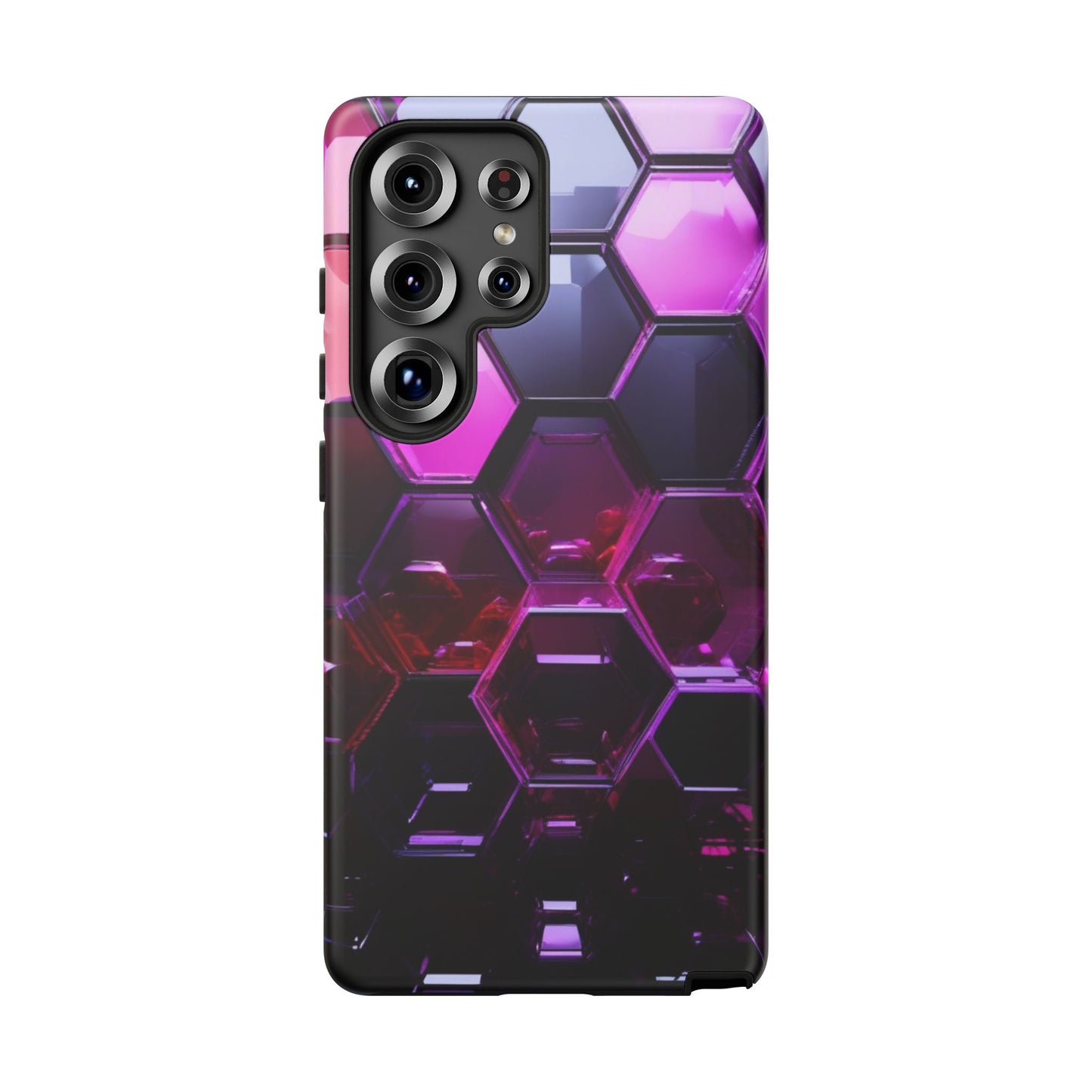 Tough Case Phone Case for Samsung Galaxy S25/S24 – Dual Layer, Matte/Glossy Finish, Wireless Charging Compatible