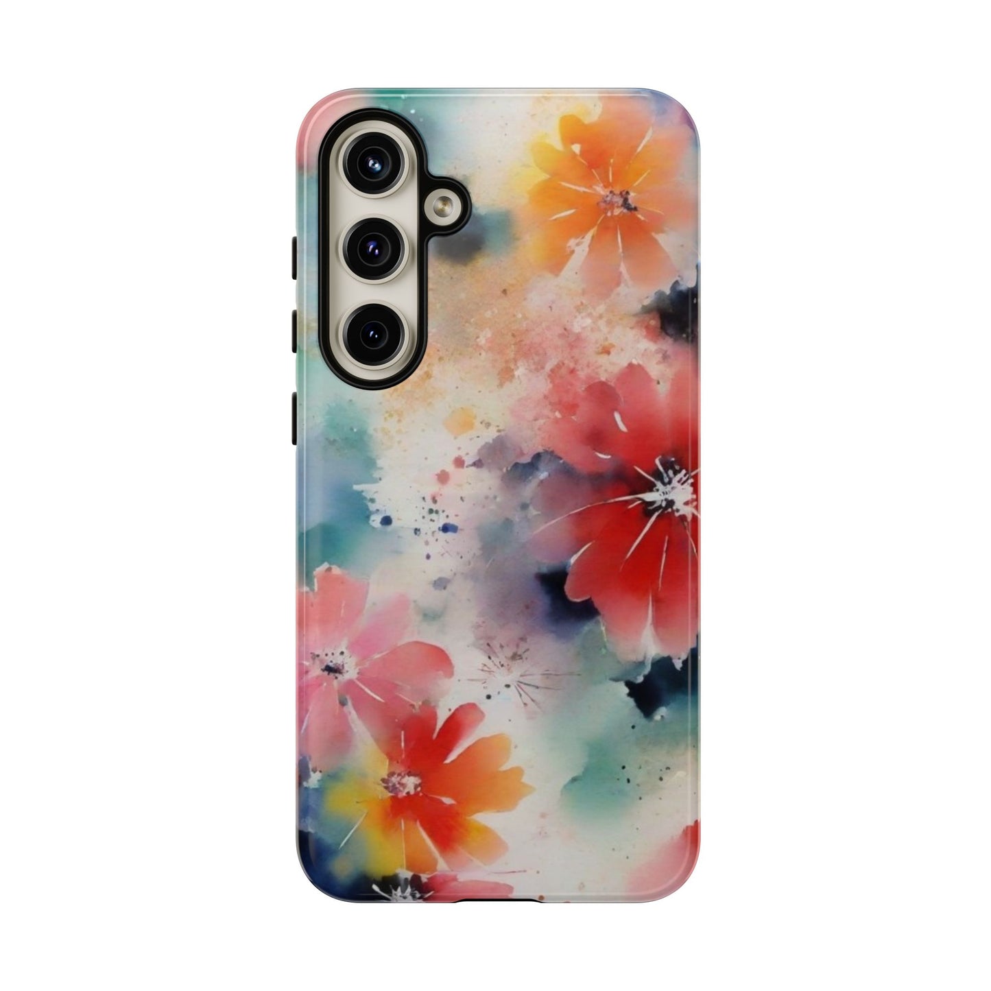 Tough Case Phone Case for Samsung Galaxy S25/S24 – Dual Layer, Matte/Glossy Finish, Wireless Charging Compatible