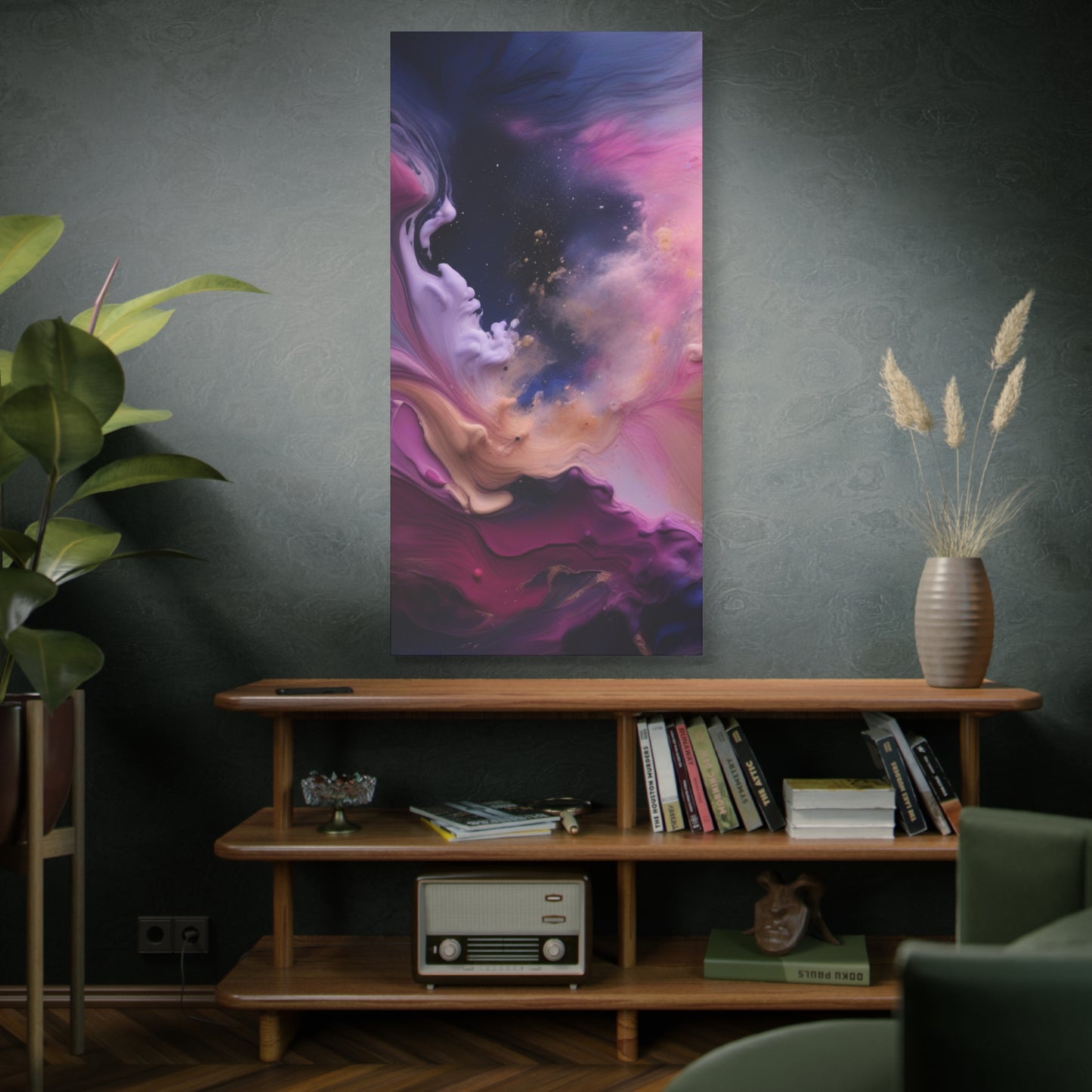 Abstract Art Canvas Print – Modern Wall Art, Digital Artwork, Matte Canvas, Ready to Hang, Home & Office Décor, Modern Wall Décor