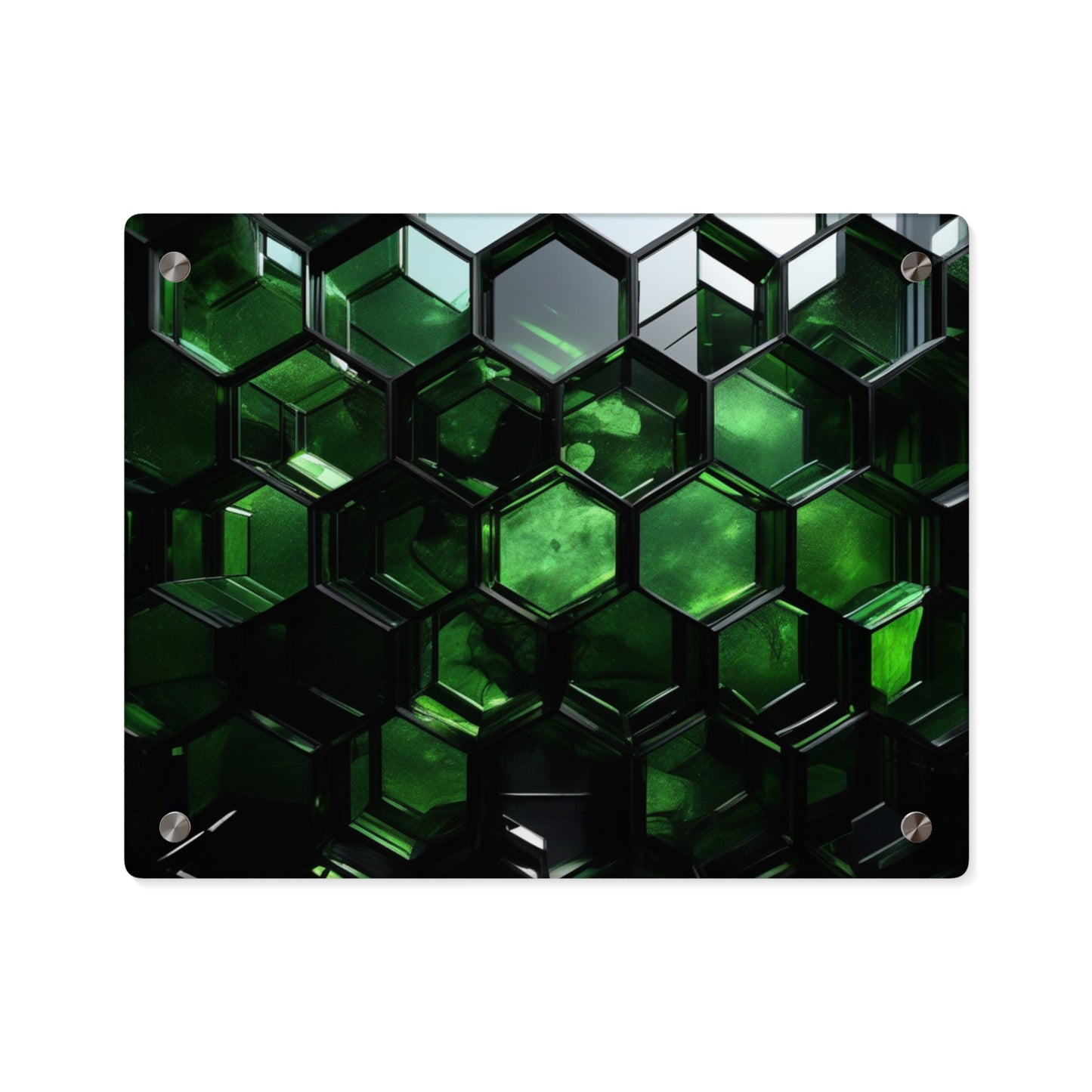 Modern Acrylic Wall Art Panels - Geometric Home Décor, Unique Wall Accent, Minimalist Art for Living Room, Office, Gift for Art Lovers