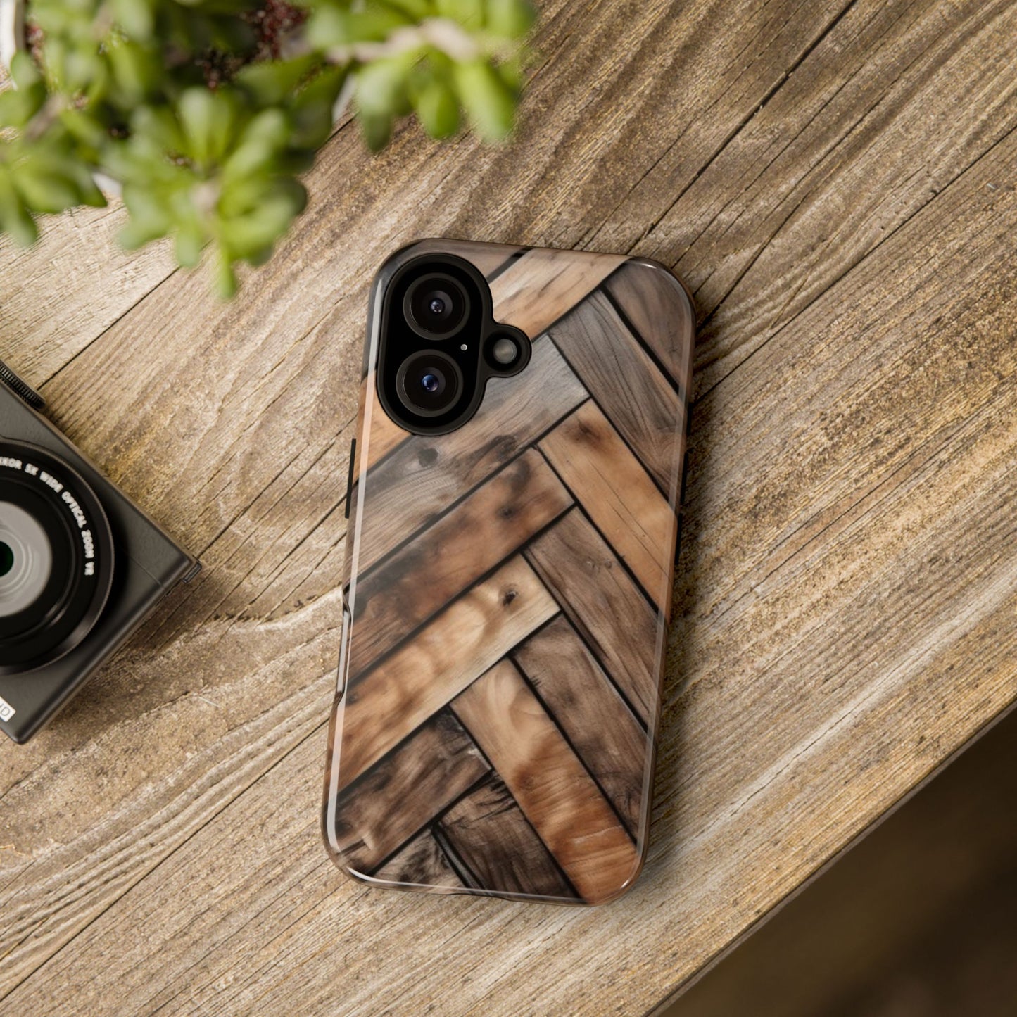 Tough Case Phone Case for iPhone 16/16 Plus/16 Pro/ 16 Pro Max – Dual Layer, Matte/Glossy Finish, Wireless Charging Compatible