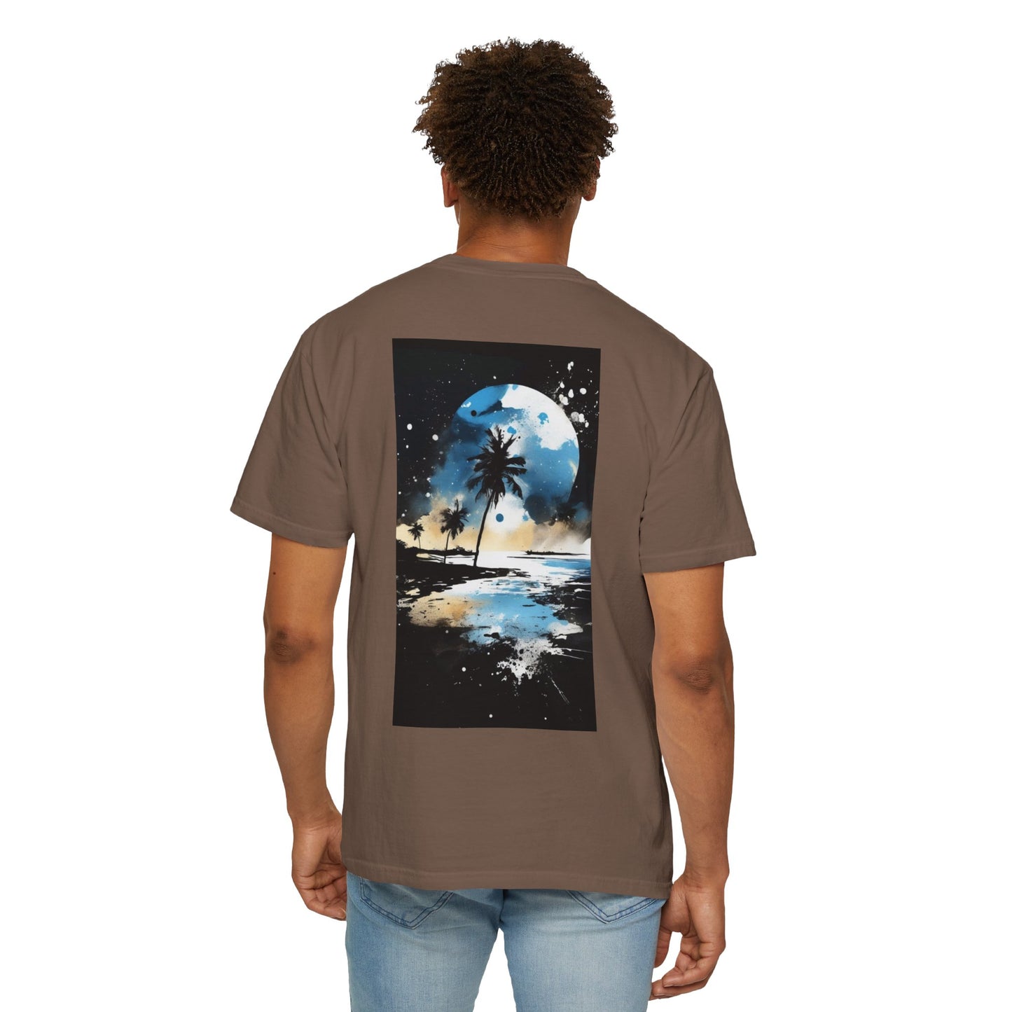 Siiuno Tropical T-Shirt, Casual Summer Wear, Beach Vacation Top, Gift for Nature Lovers, Eco-Friendly Fashion