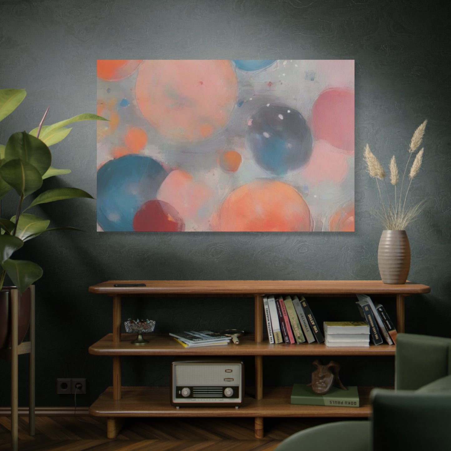 Abstract Art Canvas Print – Modern Wall Art, Digital Artwork, Matte Canvas, Ready to Hang, Home & Office Décor, Modern Wall Décor