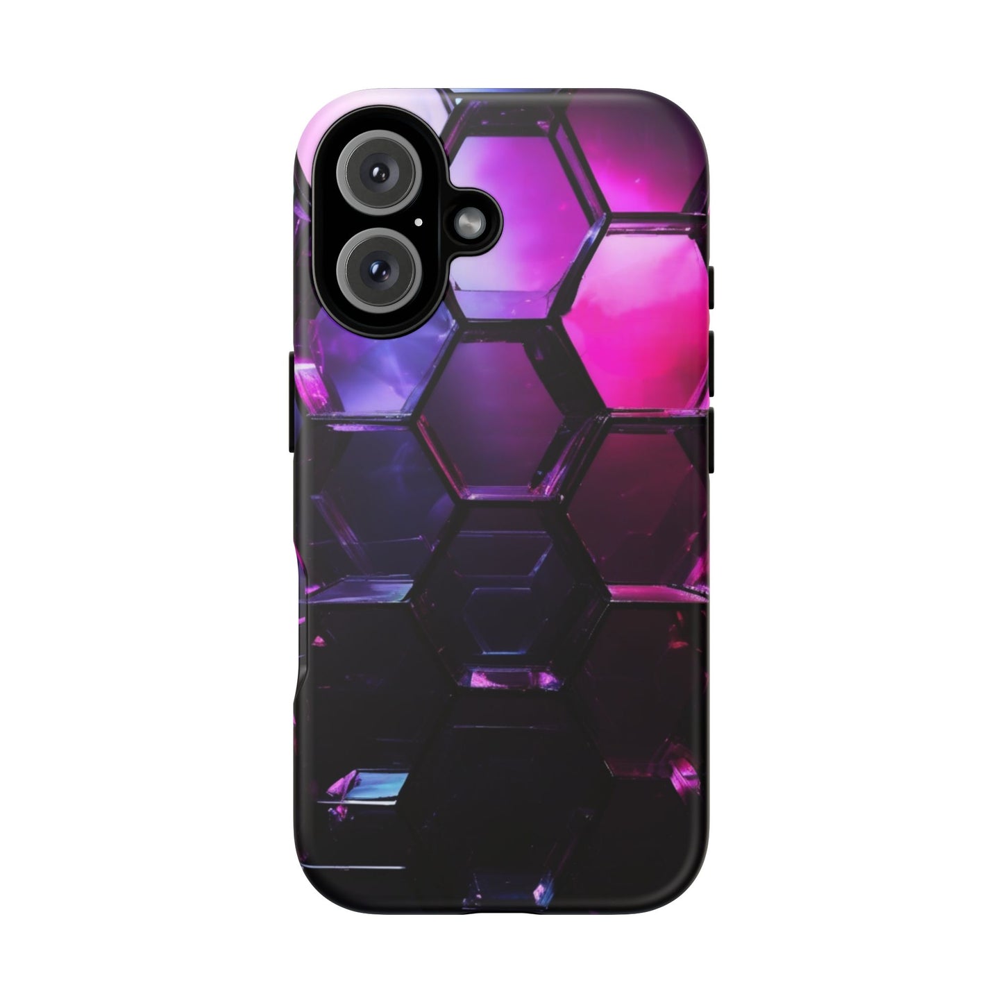 iPhone Tough Case Phone Case for iPhone 14\15\16 – Dual Layer, Matte/Glossy Finish, Wireless Charging Compatible