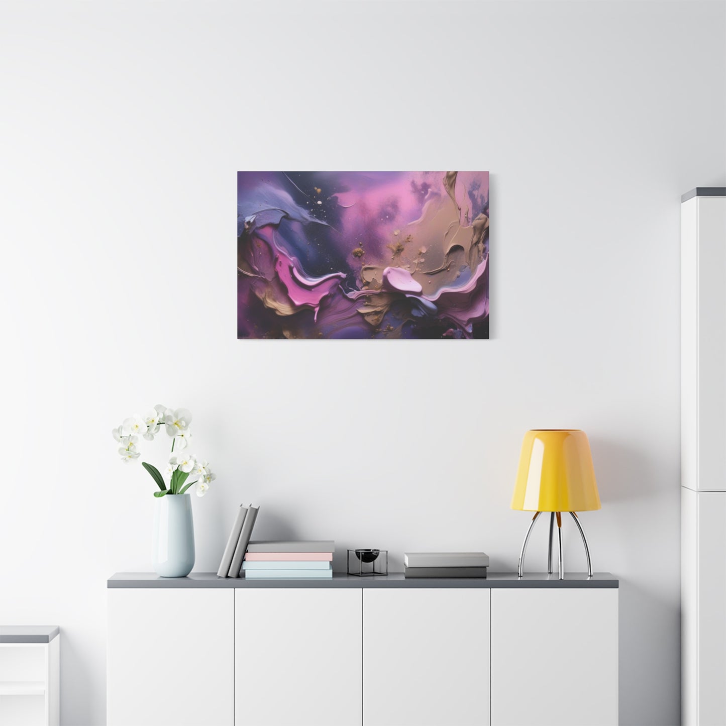 Abstract Art Canvas Print – Modern Wall Art, Digital Artwork, Matte Canvas, Ready to Hang, Home & Office Décor, Modern Wall Décor, Matte Stretched 1.25"