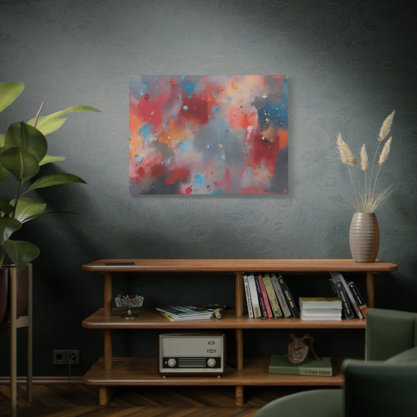 Abstract Art Canvas Print – Modern Wall Art, Digital Artwork, Matte Canvas, Ready to Hang, Home & Office Décor, Modern Wall Décor