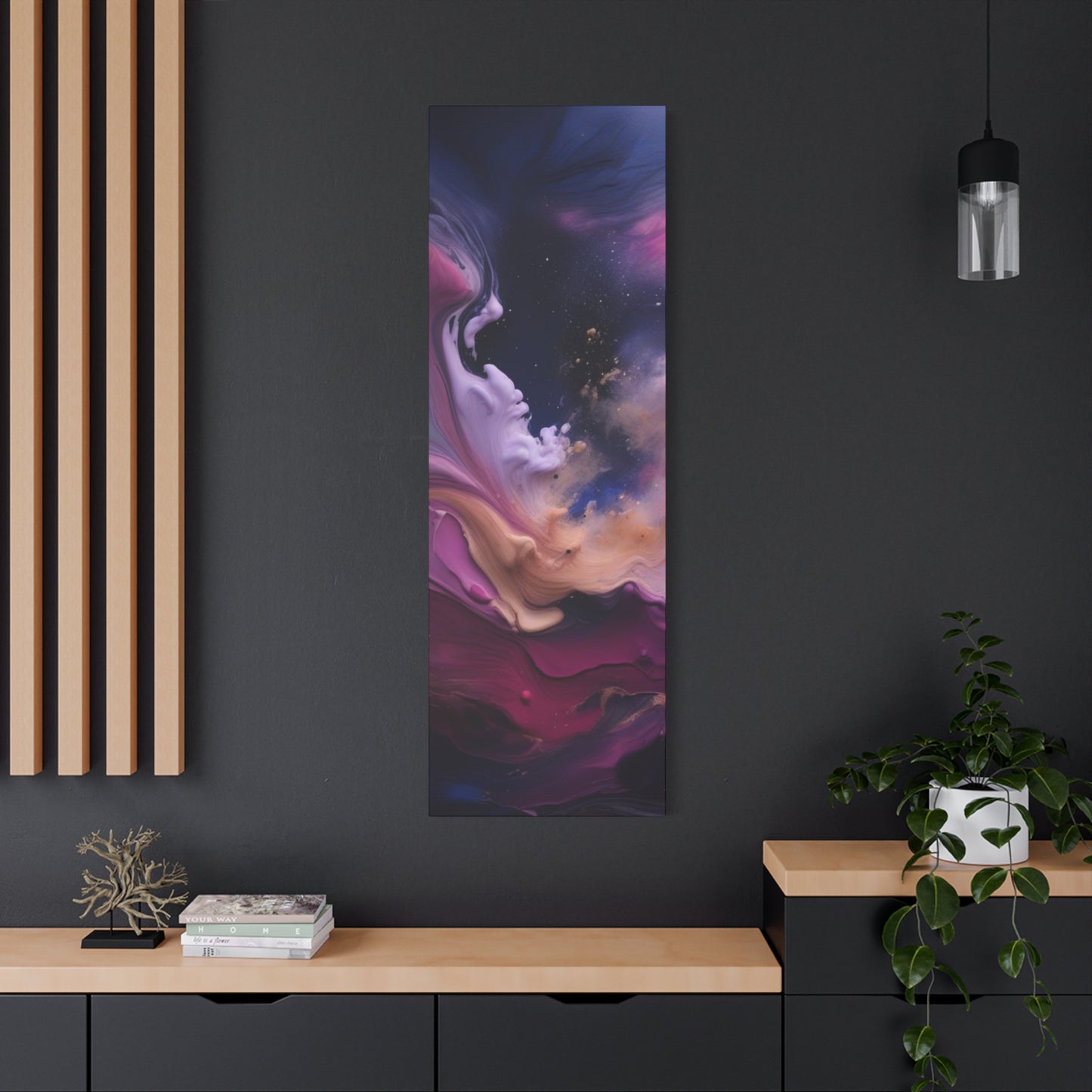 Abstract Art Canvas Print – Modern Wall Art, Digital Artwork, Matte Canvas, Ready to Hang, Home & Office Décor, Modern Wall Décor, Stretched Matte Canvas 1.25"