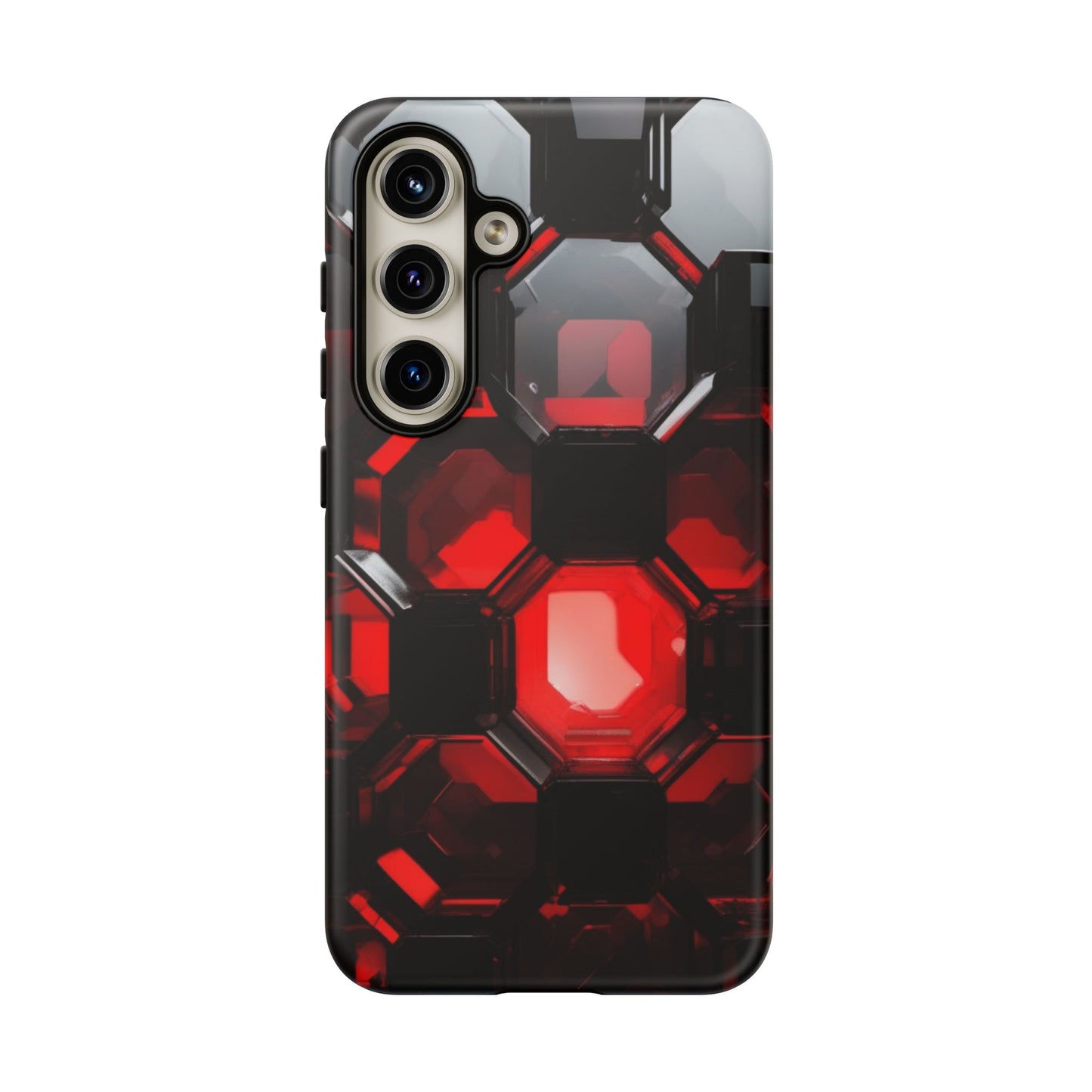 Tough Case Phone Case for Samsung Galaxy S25/S24 – Dual Layer, Matte/Glossy Finish, Wireless Charging Compatible