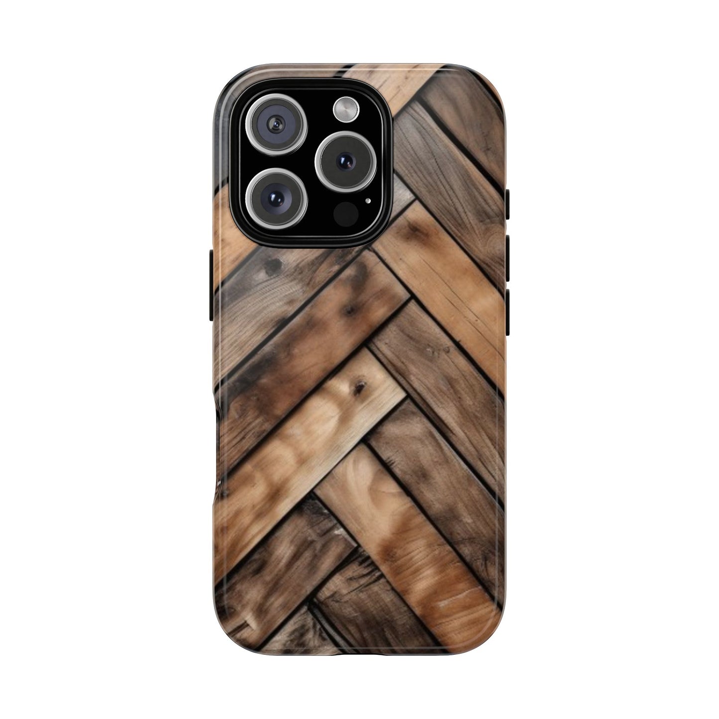 Tough Case Phone Case for iPhone 16/16 Plus/16 Pro/ 16 Pro Max – Dual Layer, Matte/Glossy Finish, Wireless Charging Compatible