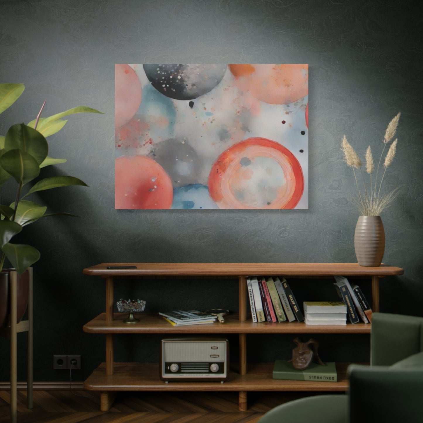 Abstract Art Canvas Print – Modern Wall Art, Digital Artwork, Matte Canvas, Ready to Hang, Home & Office Décor, Modern Wall Décor