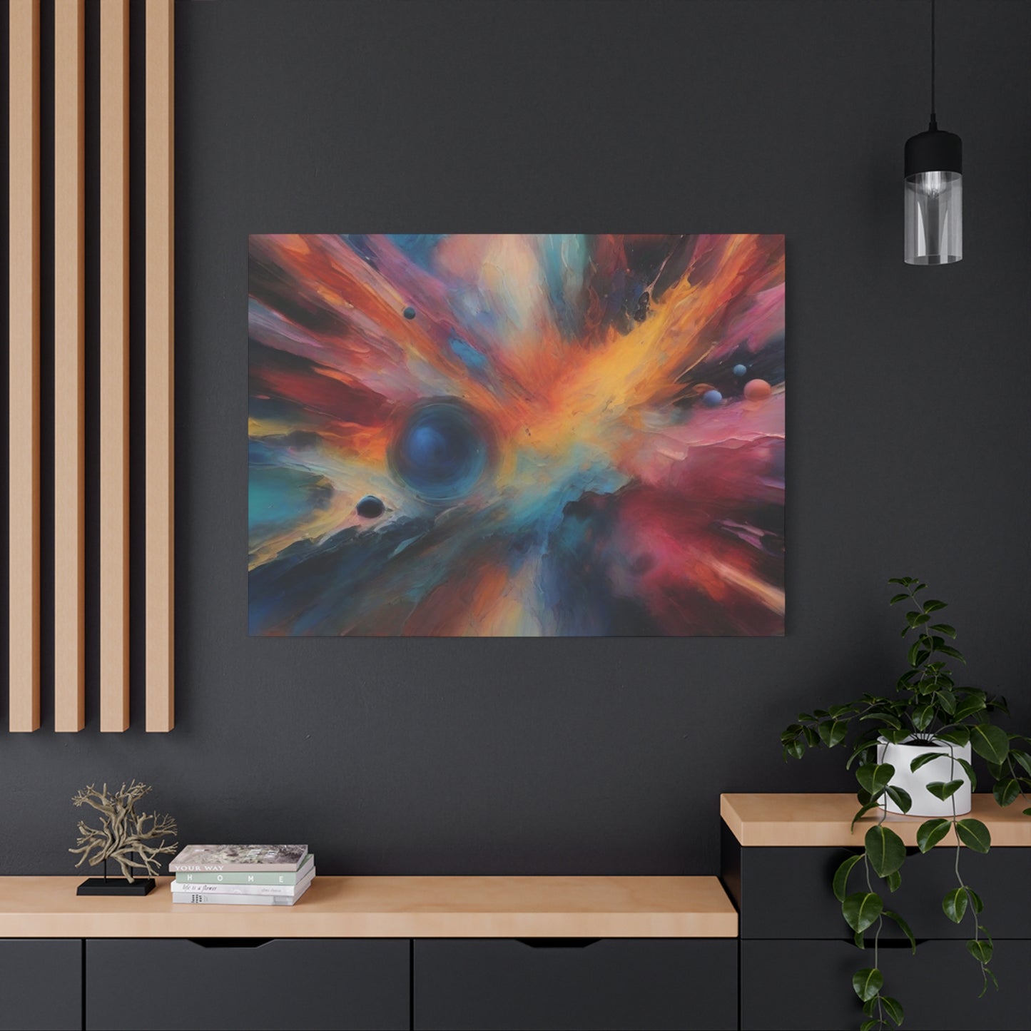 Abstract Art Canvas Print – Modern Wall Art, Digital Artwork, Matte Canvas, Ready to Hang, Home & Office Décor, Modern Wall Décor