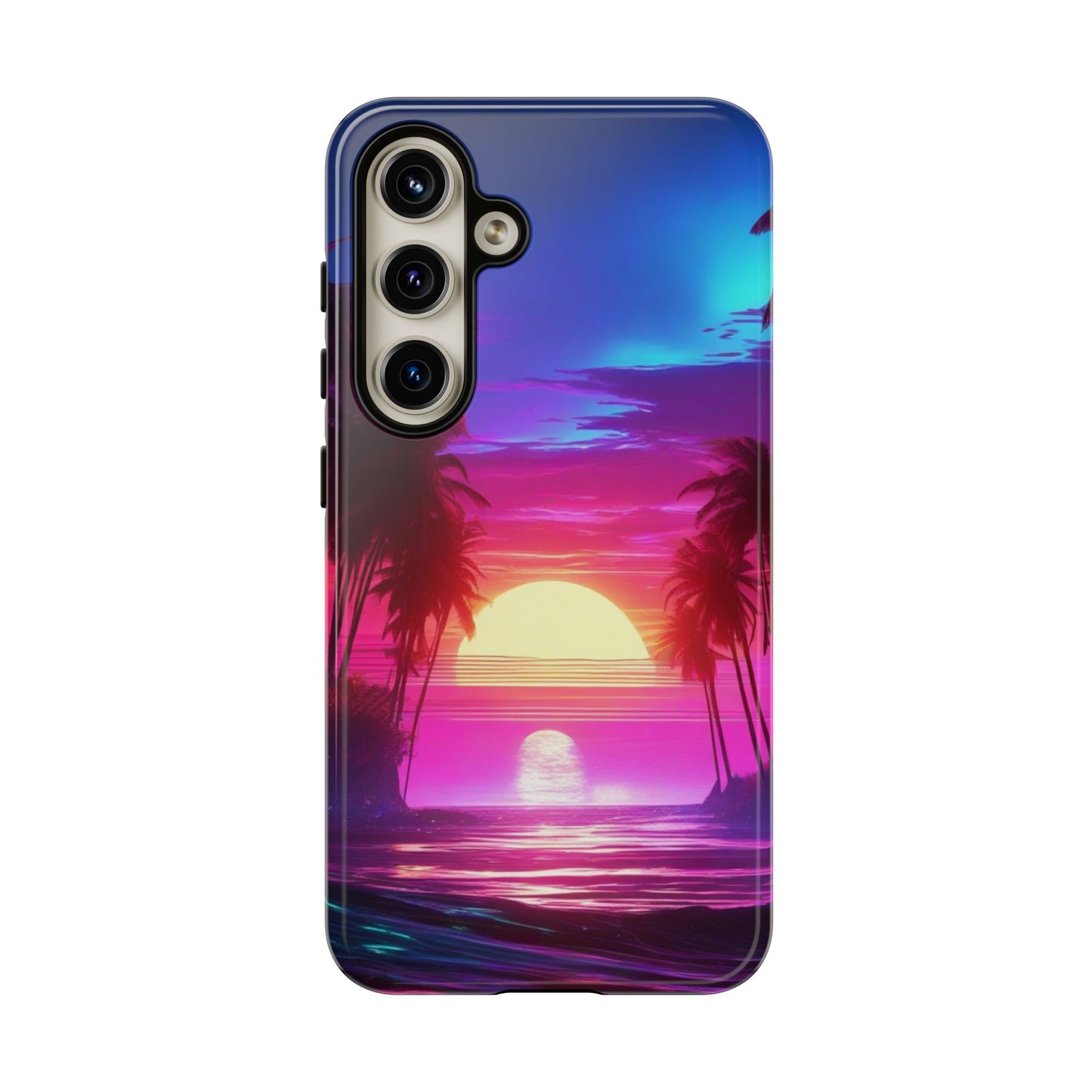 Tough Case Phone Case for Samsung Galaxy S25/S24 – Dual Layer, Matte/Glossy Finish, Wireless Charging Compatible