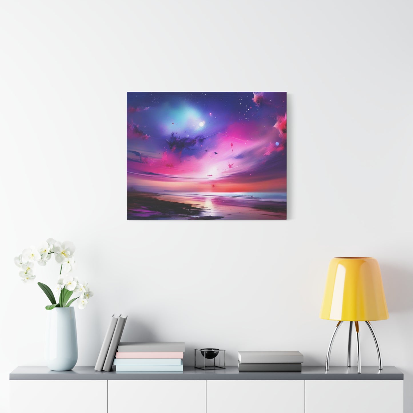 Abstract Art Canvas Print – Modern Wall Art, Digital Artwork, Matte Canvas, Ready to Hang, Home & Office Décor, Modern Wall Décor