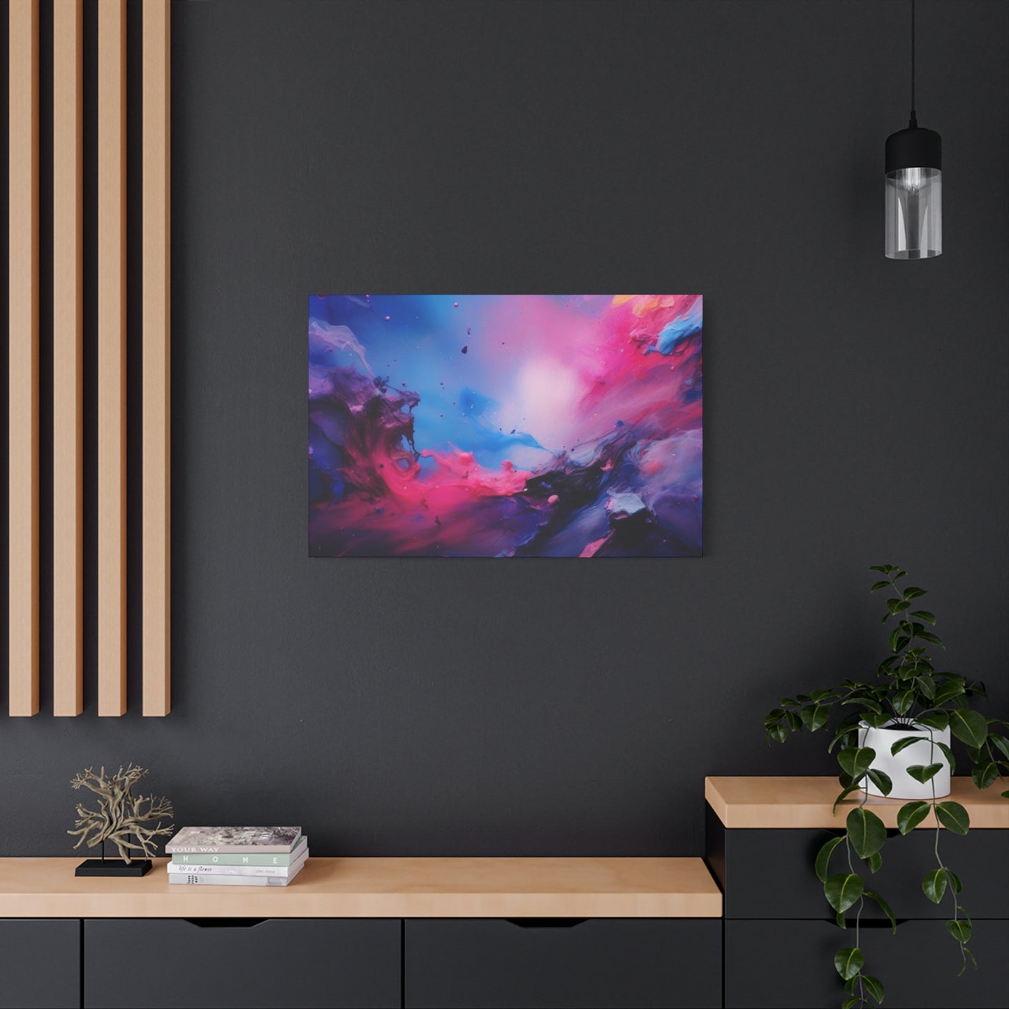 Abstract Art Canvas Print – Modern Wall Art, Digital Artwork, Matte Canvas, Ready to Hang, Home & Office Décor, Modern Wall Décor