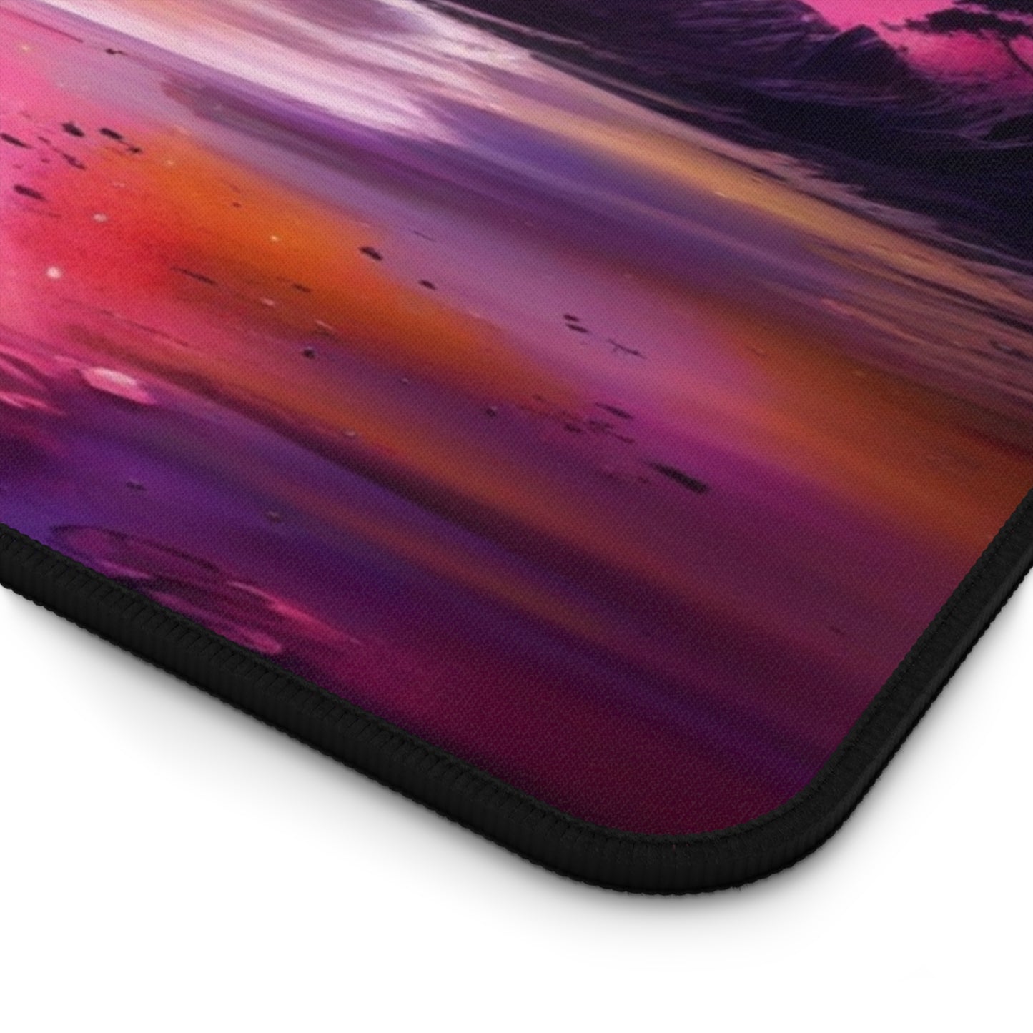 Large Gaming Mouse Pad – Premium Mouse Pad & Tech Accessory for Home & Office, Premium Desk Mat, Gaming Mouse Pad, Non-slip, Cosmic Serenity Desk Mat – Vibrant Ocean & Galaxy Design for Home Office
