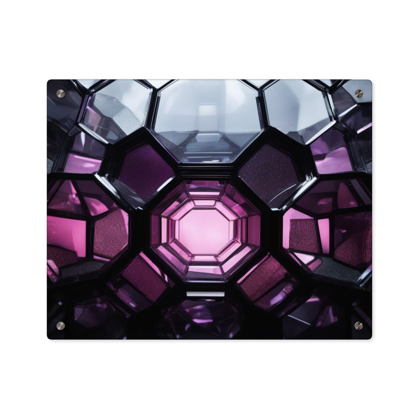 Modern Acrylic Wall Art Panels - Abstract Geometric Design, Home Décor, Wall Decoration, Unique Gift Idea, Artistic Wall Panels