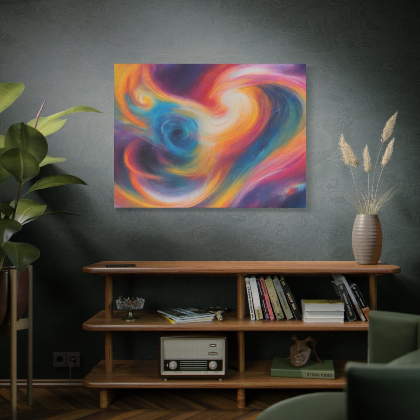 Abstract Art Canvas Print – Modern Wall Art, Digital Artwork, Matte Canvas, Ready to Hang, Home & Office Décor, Modern Wall Décor