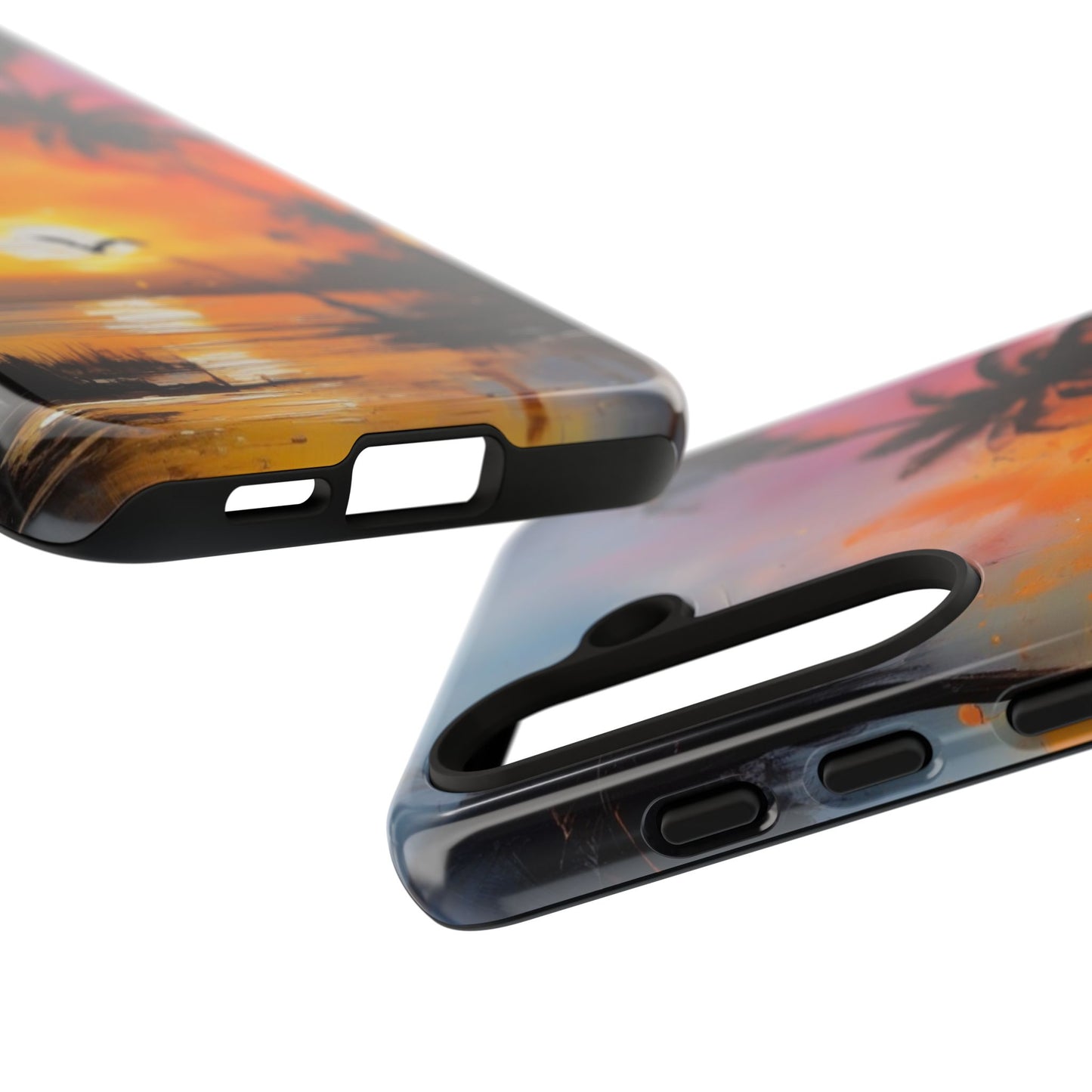 Tough Case Phone Case for Samsung Galaxy S25/S24 – Dual Layer, Matte/Glossy Finish, Wireless Charging Compatible