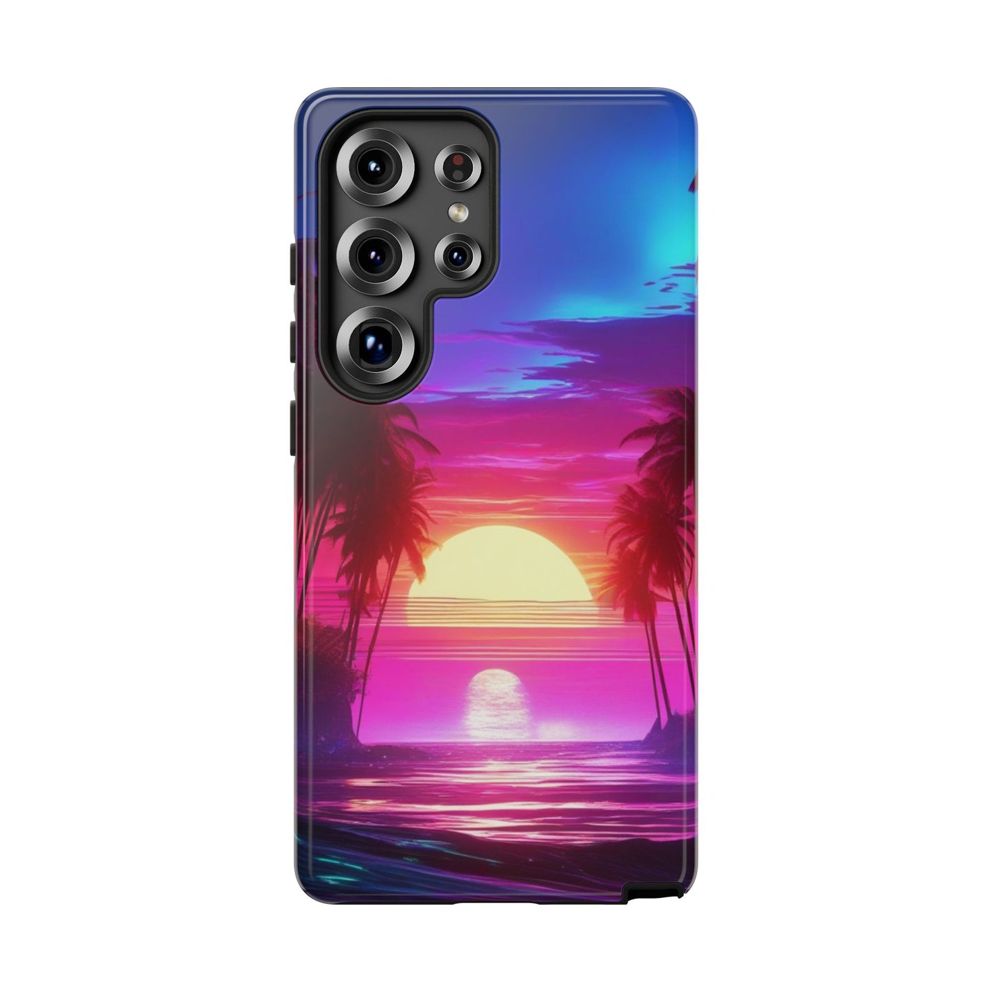 Tough Case Phone Case for Samsung Galaxy S25/S24 – Dual Layer, Matte/Glossy Finish, Wireless Charging Compatible