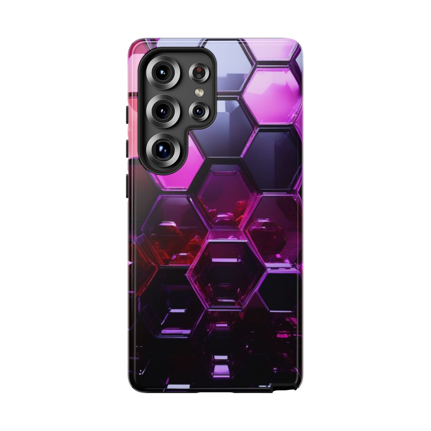 Tough Case Phone Case for Samsung Galaxy S25/S24 – Dual Layer, Matte/Glossy Finish, Wireless Charging Compatible