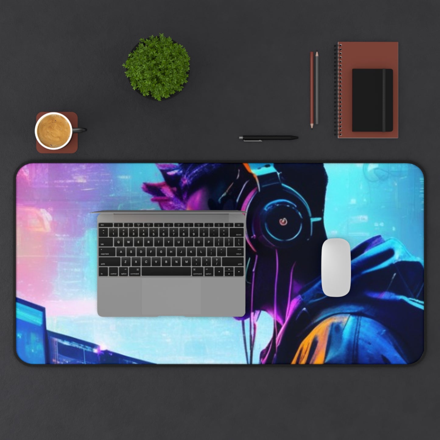 Large Gaming Mouse Pad – Premium Mouse Pad & Tech Accessory for Home & Office, Premium Desk Mat, Gaming Mouse Pad, Non-slip, Gaming Desk Mat - Vibrant Gamer Art for Ultimate Comfort