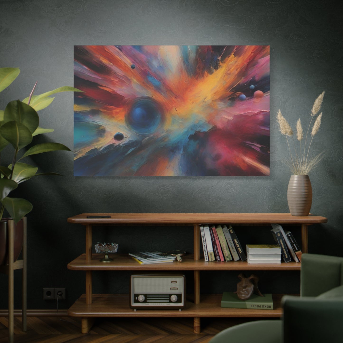 Abstract Art Canvas Print – Modern Wall Art, Digital Artwork, Matte Canvas, Ready to Hang, Home & Office Décor, Modern Wall Décor