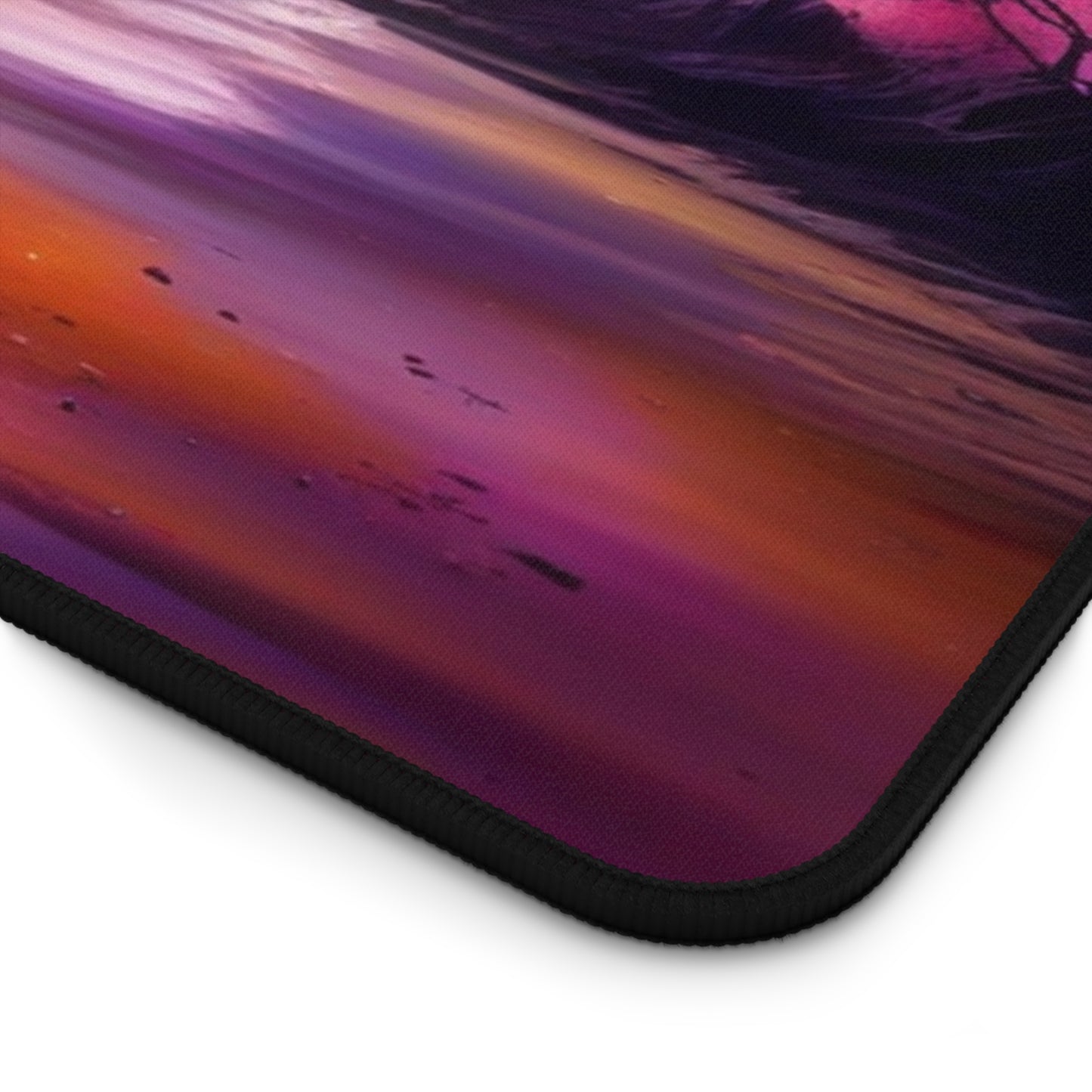 Large Gaming Mouse Pad – Premium Mouse Pad & Tech Accessory for Home & Office, Premium Desk Mat, Gaming Mouse Pad, Non-slip, Cosmic Serenity Desk Mat – Vibrant Ocean & Galaxy Design for Home Office