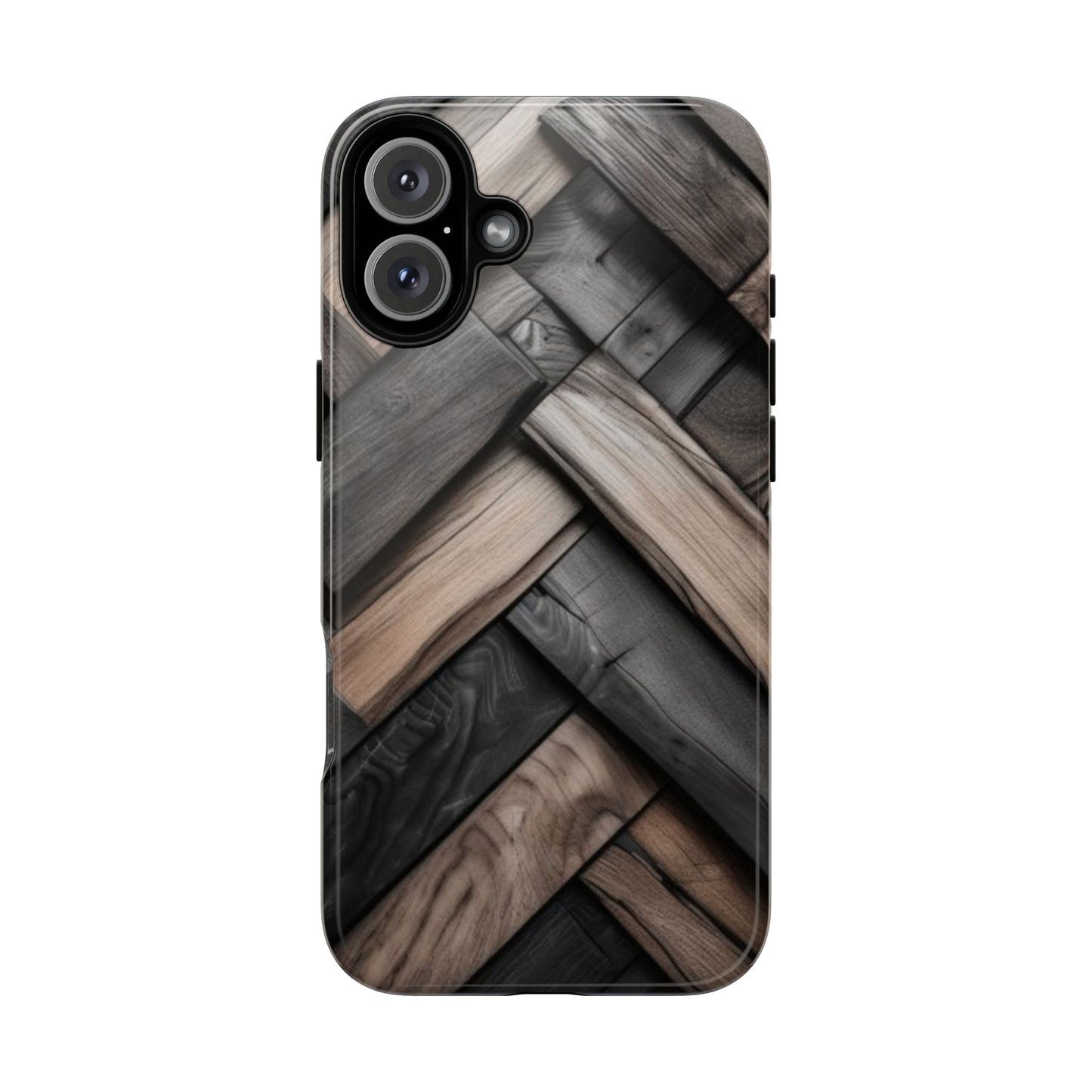 iPhone Tough Case Phone Case for iPhone 14\15\16 – Dual Layer, Matte/Glossy Finish, Wireless Charging Compatible