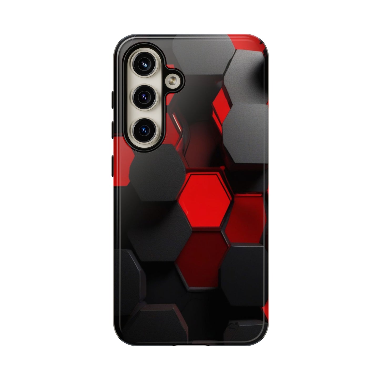 Tough Case Phone Case for iPhone Samsung Galaxy S25/S24 – Dual Layer, Matte/Glossy Finish, Wireless Charging Compatible