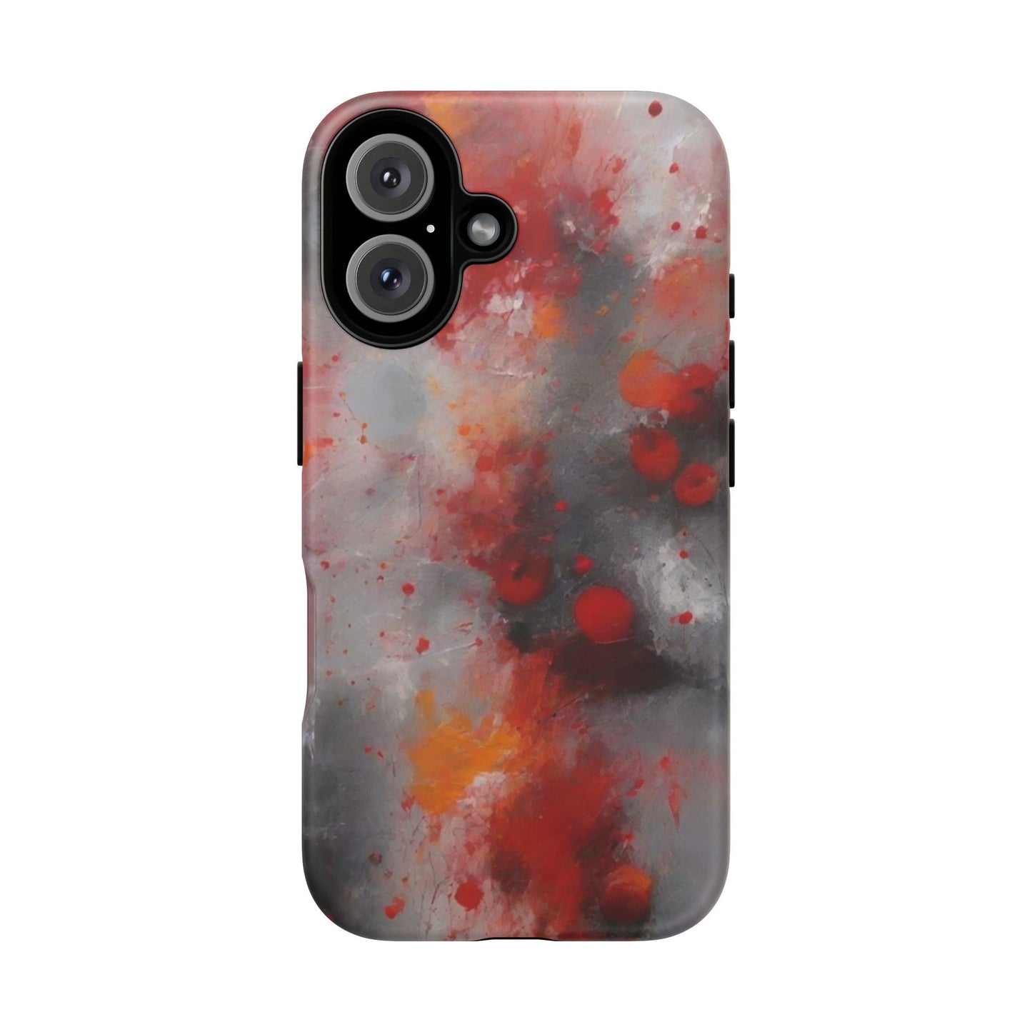 iPhone Tough Case Phone Case for iPhone 14\15\16 – Dual Layer, Matte/Glossy Finish, Wireless Charging Compatible