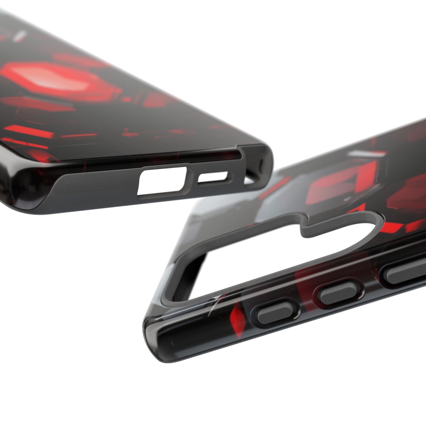 Tough Case Phone Case for Samsung Galaxy S25/S24 – Dual Layer, Matte/Glossy Finish, Wireless Charging Compatible