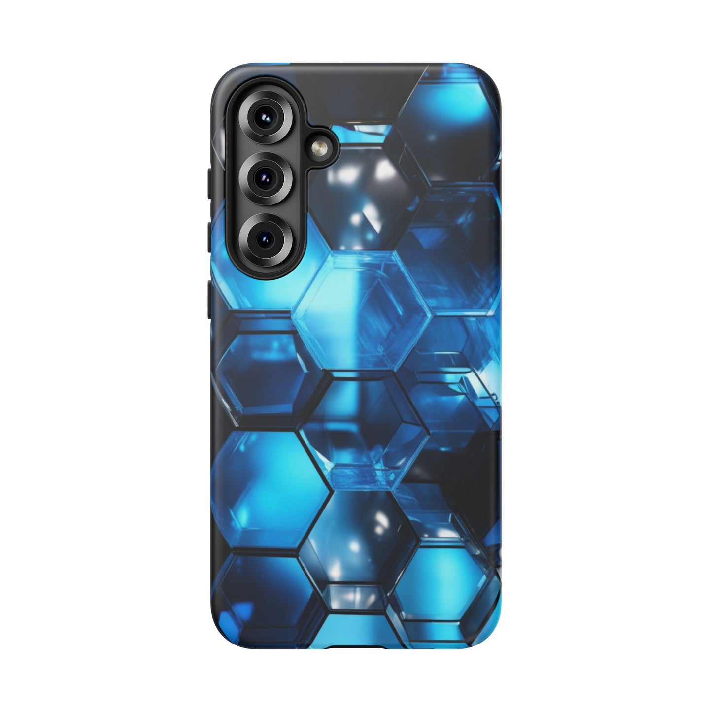 Tough Case Phone Case for Samsung Galaxy S25/S24– Dual Layer, Matte/Glossy Finish, Wireless Charging Compatible