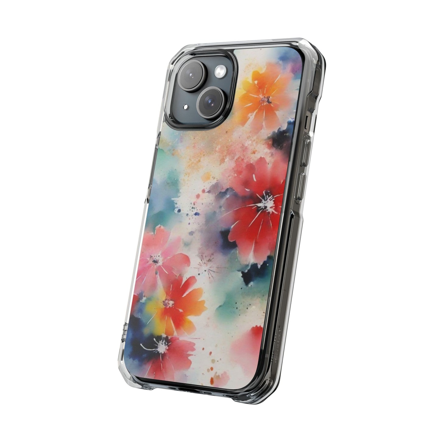 Magnetic Phone Case for iPhone 16/15/14 | Stylish Clear Impact Case, Trendy Protection for iPhone, Unique Gifts for Tech Lovers, Modern Aesthetic