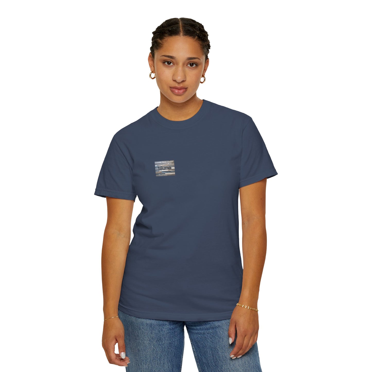 Garment-Dyed T-Shirt with Unique Design, Casual Tee, Vintage-Inspired Shirt, Everyday Wear, Stylish Summer Top