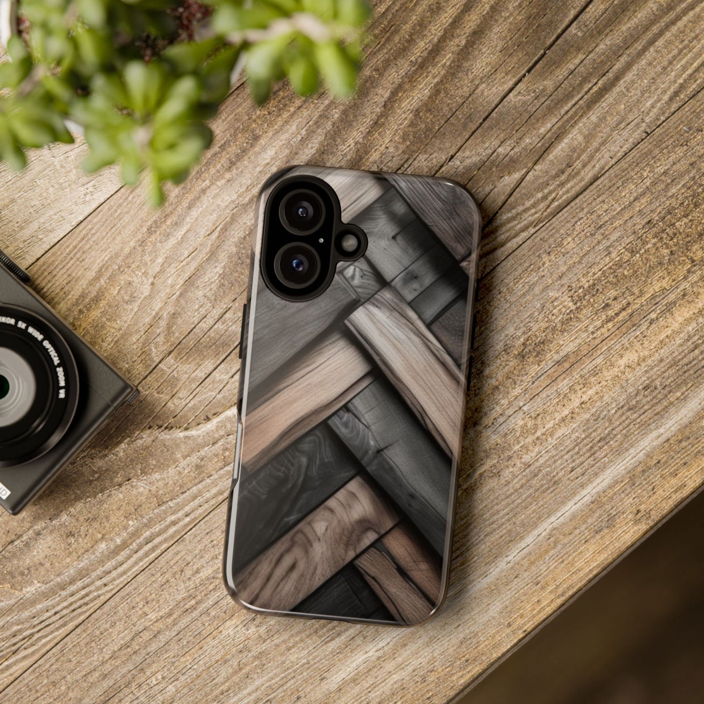 iPhone Tough Case Phone Case for iPhone 14\15\16 – Dual Layer, Matte/Glossy Finish, Wireless Charging Compatible