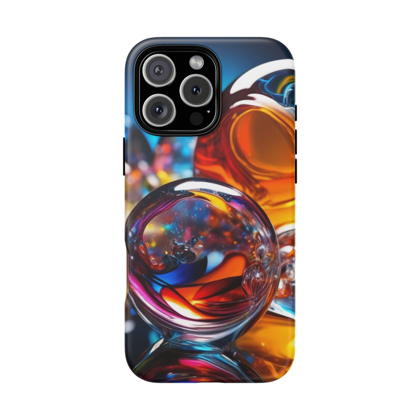 iPhone Tough Case Phone Case for iPhone 14\15\16 – Dual Layer, Matte/Glossy Finish, Wireless Charging Compatible
