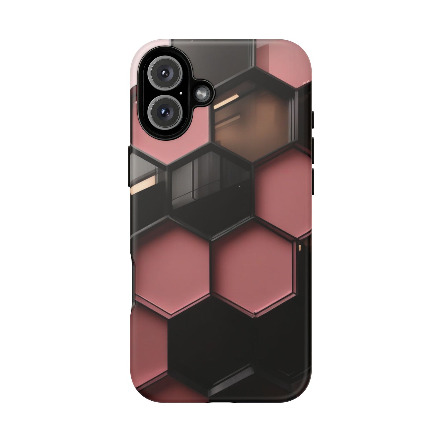 iPhone Tough Case Phone Case for iPhone 14\15\16 – Dual Layer, Matte/Glossy Finish, Wireless Charging Compatible