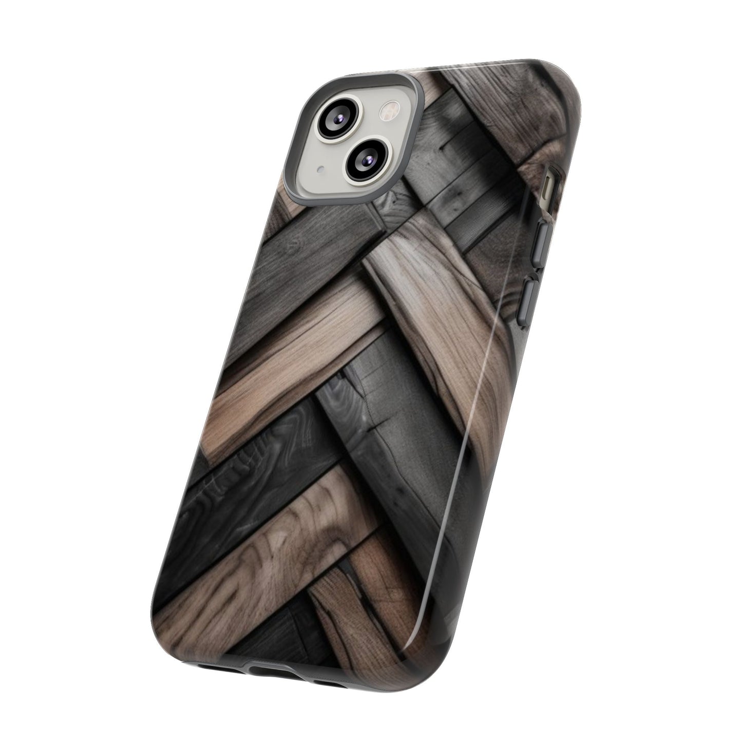 iPhone Tough Case Phone Case for iPhone 14\15\16 – Dual Layer, Matte/Glossy Finish, Wireless Charging Compatible