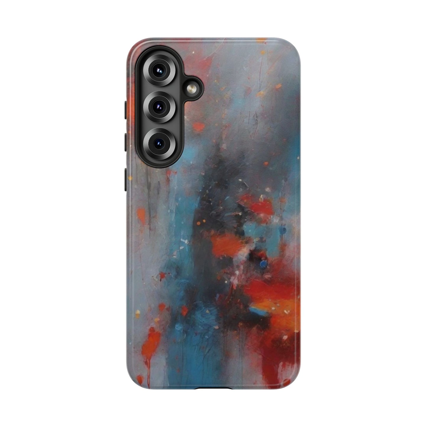Tough Case Phone Case for Samsung Galaxy S25/S24 – Dual Layer, Matte/Glossy Finish, Wireless Charging Compatible