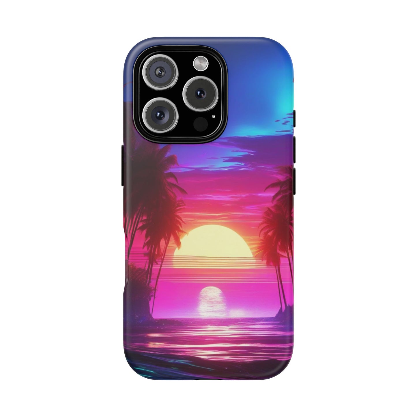 iPhone Tough Case Phone Case for iPhone 14\15\16 – Dual Layer, Matte/Glossy Finish, Wireless Charging Compatible