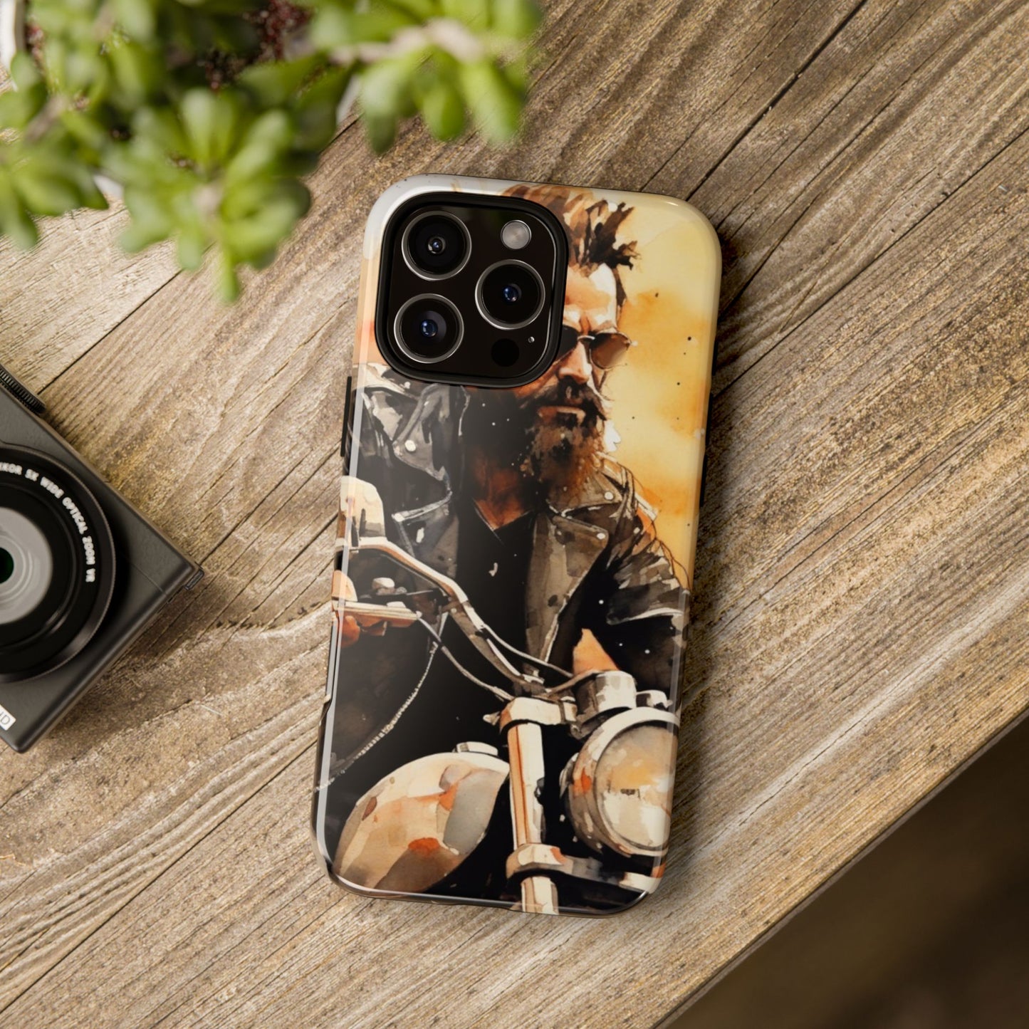 iPhone Tough Case Phone Case for iPhone 14\15\16 – Dual Layer, Matte/Glossy Finish, Wireless Charging Compatible