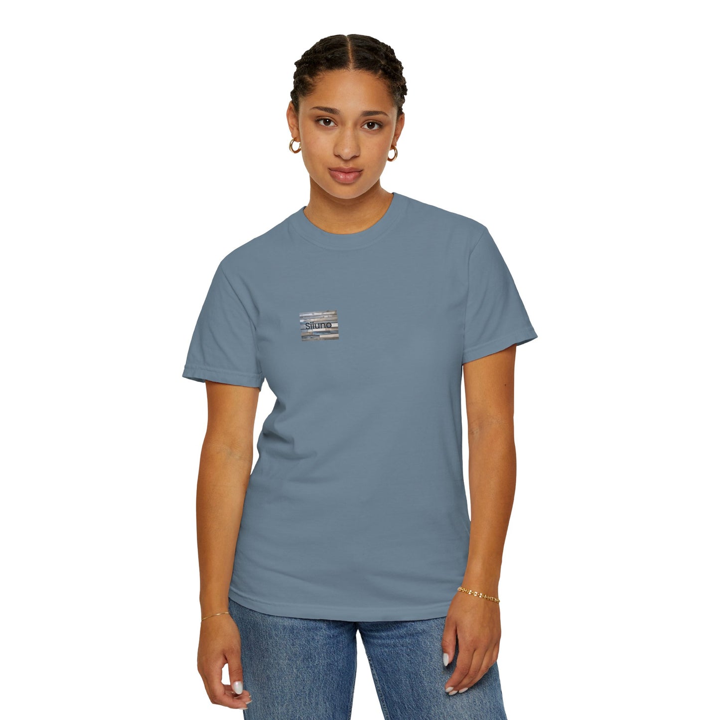 Garment-Dyed T-Shirt with Unique Design, Casual Tee, Vintage-Inspired Shirt, Everyday Wear, Stylish Summer Top