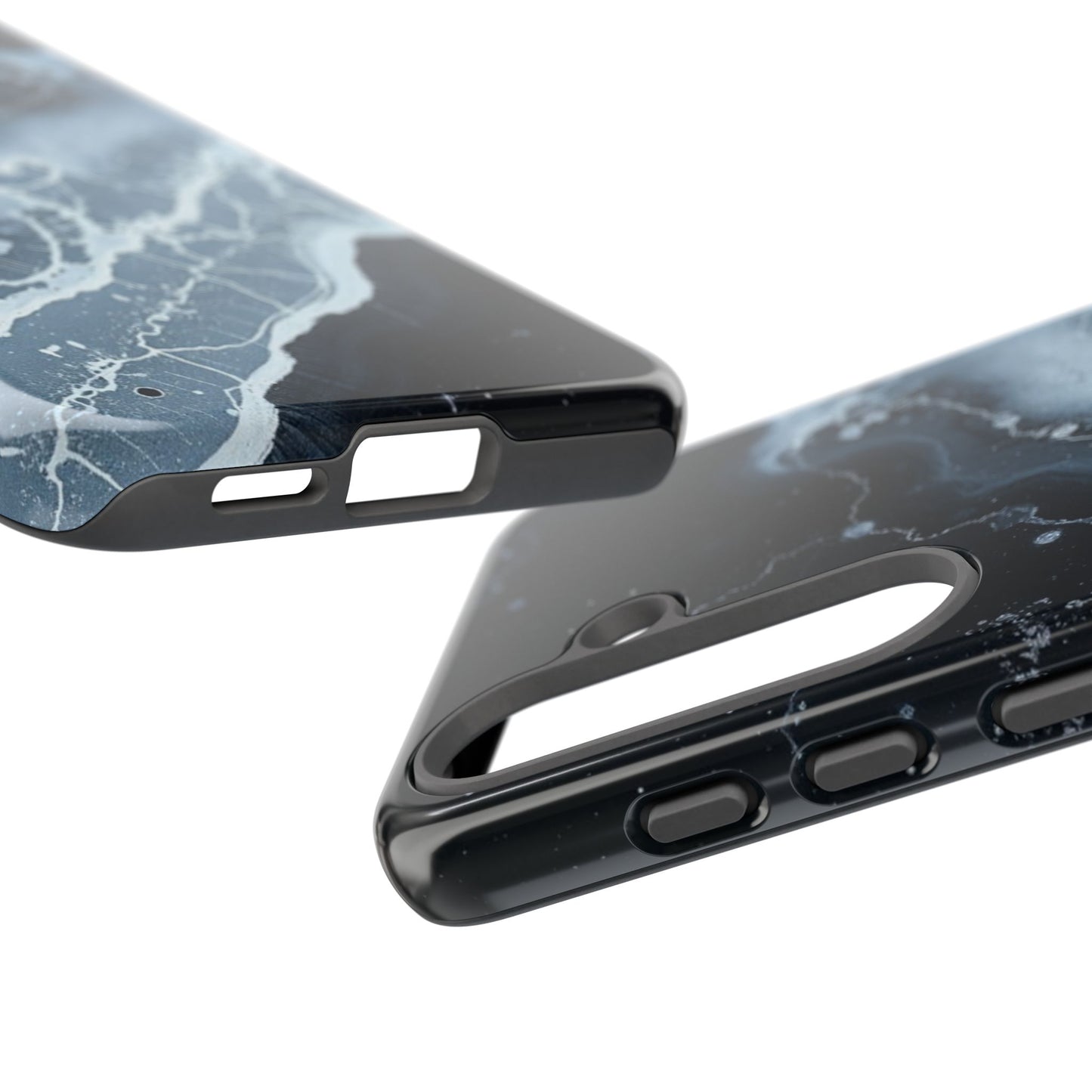 Tough Case Phone Case for iPhone 16, Samsung Galaxy S25– Dual Layer, Matte/Glossy Finish, Wireless Charging Compatible
