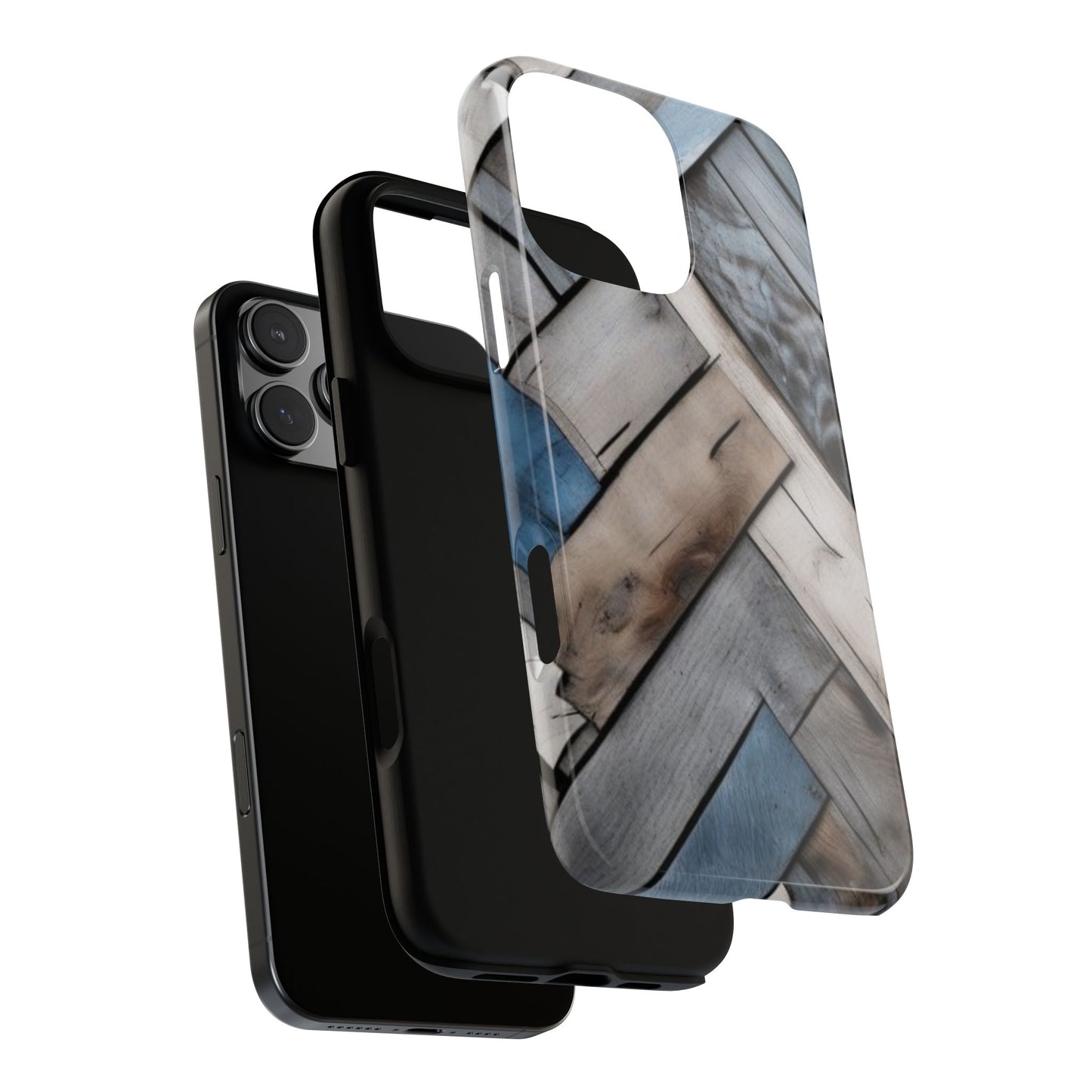 Tough Case Phone Case for iPhone 16, Samsung Galaxy S25 – Dual Layer, Matte/Glossy Finish, Wireless Charging Compatible