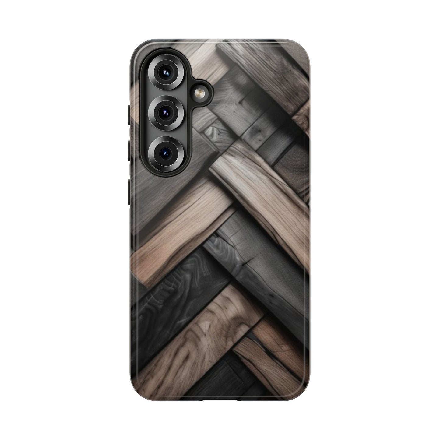 Tough Case Phone Case for Samsung Galaxy S25/S24 – Dual Layer, Matte/Glossy Finish, Wireless Charging Compatible