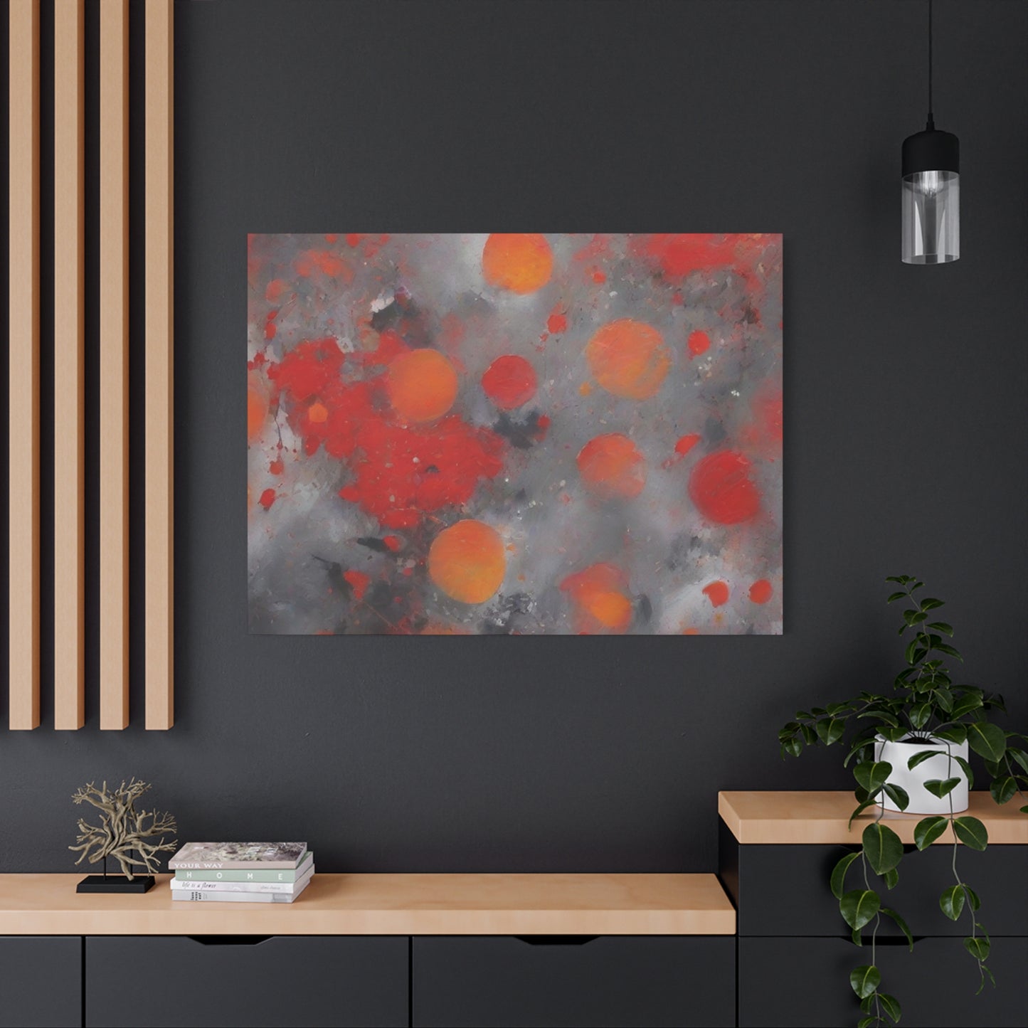 Abstract Art Canvas Print – Modern Wall Art, Digital Artwork, Matte Canvas, Ready to Hang, Home & Office Décor, Modern Wall Décor