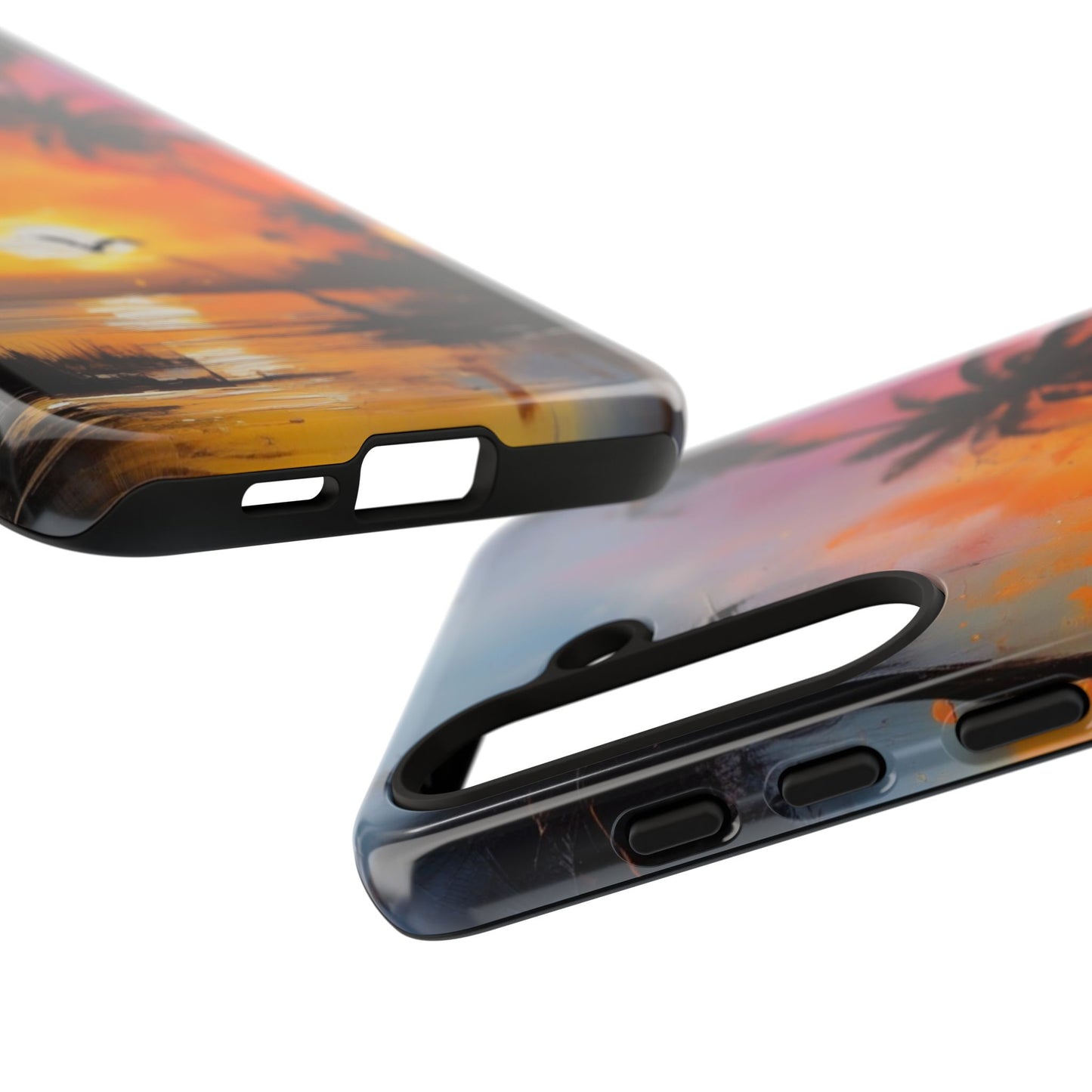 Tough Case Phone Case for Samsung Galaxy S25/S24 – Dual Layer, Matte/Glossy Finish, Wireless Charging Compatible