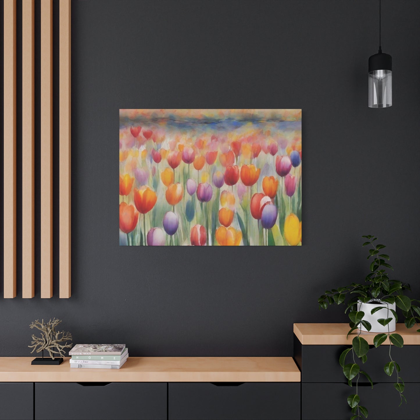 Abstract Art Canvas Print – Modern Wall Art, Digital Artwork, Matte Canvas, Ready to Hang, Home & Office Décor, Modern Wall Décor