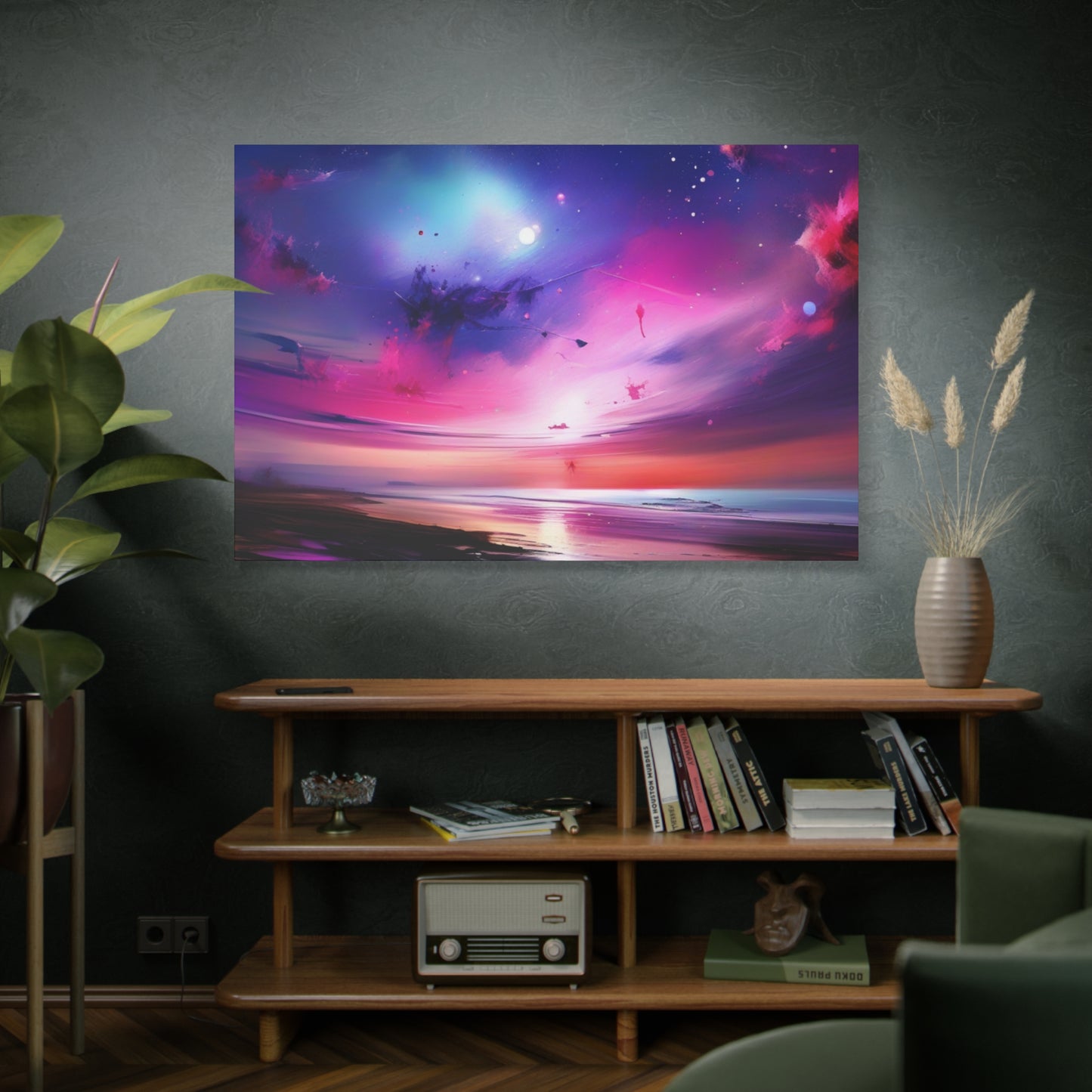 Abstract Art Canvas Print – Modern Wall Art, Digital Artwork, Matte Canvas, Ready to Hang, Home & Office Décor, Modern Wall Décor